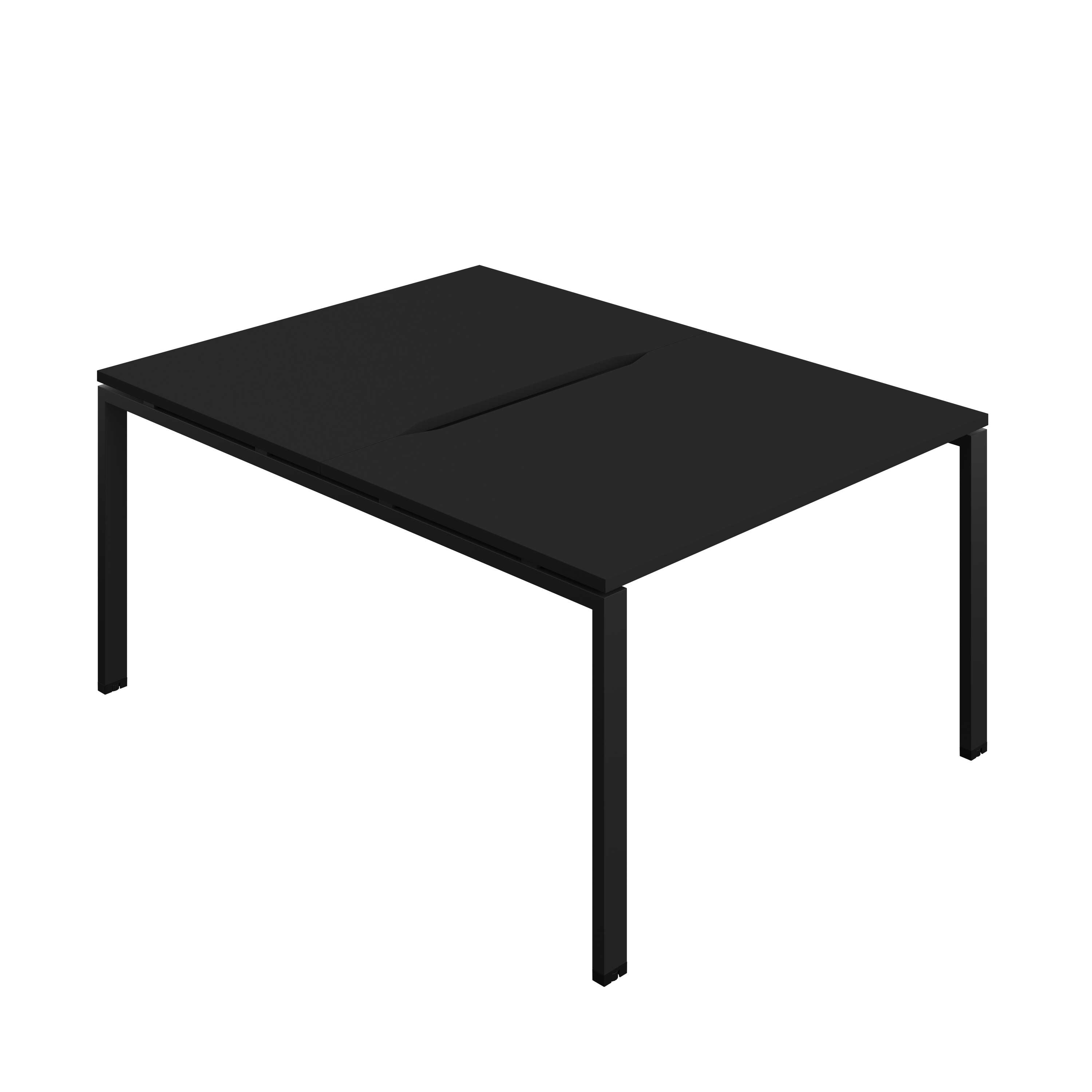 Synergy Bench with Cut Out: 2 Person (FSC) : Goal Post Leg : 1200