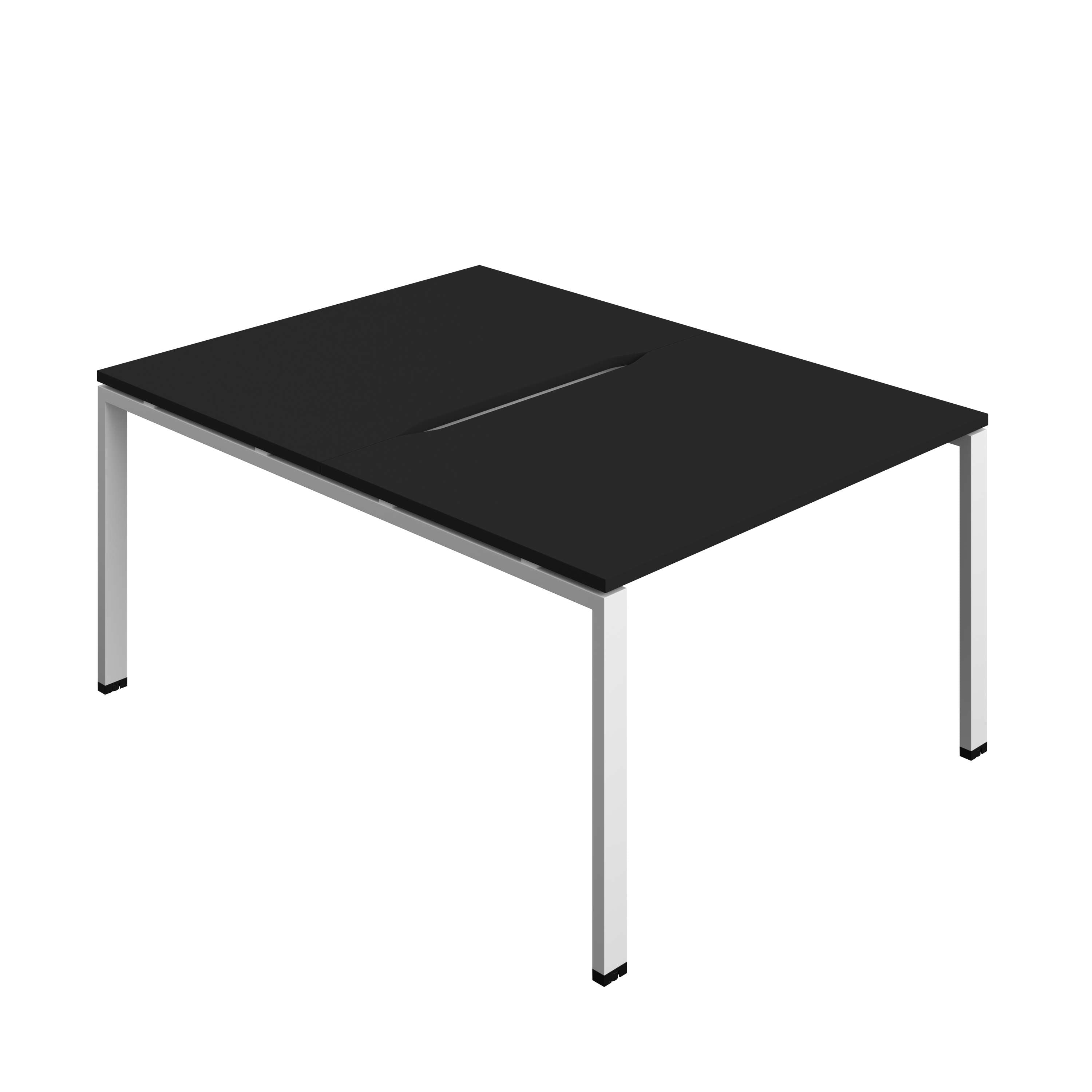 Synergy Bench with Cut Out: 2 Person (FSC) : Goal Post Leg : 1200
