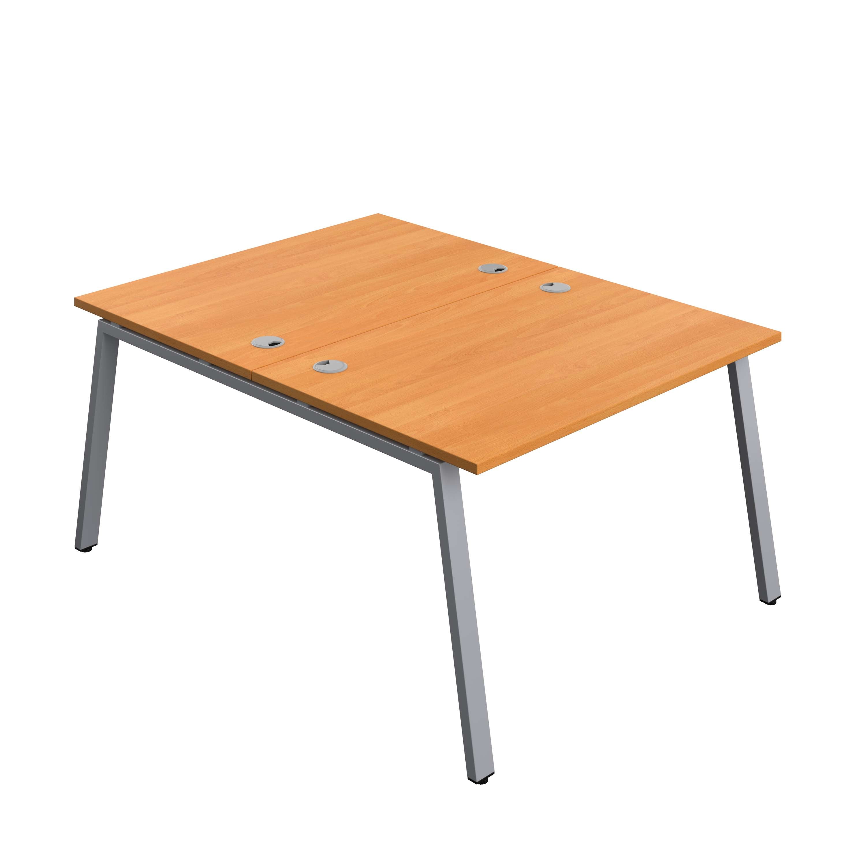 Synergy Bench with Cable Ports: 2 Person (FSC) : A-Frame Leg : 1200