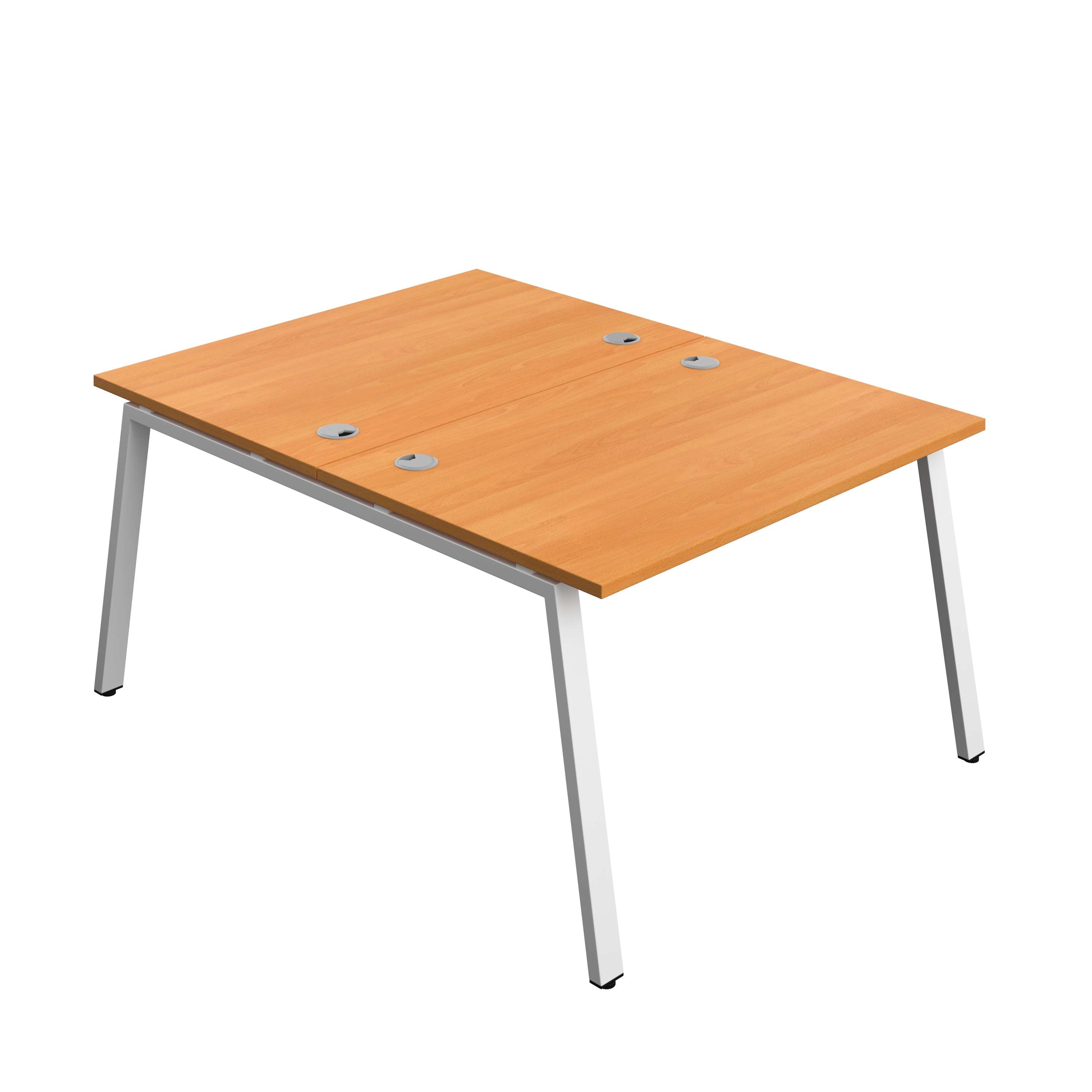 Synergy Bench with Cable Ports: 2 Person (FSC) : A-Frame Leg : 1200