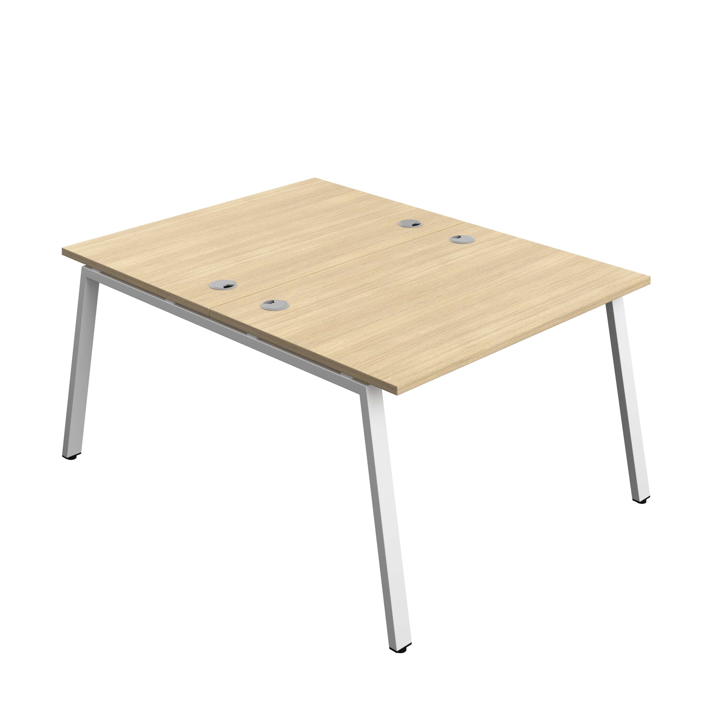 Synergy Bench with Cable Ports: 2 Person (FSC) : A-Frame Leg : 1200