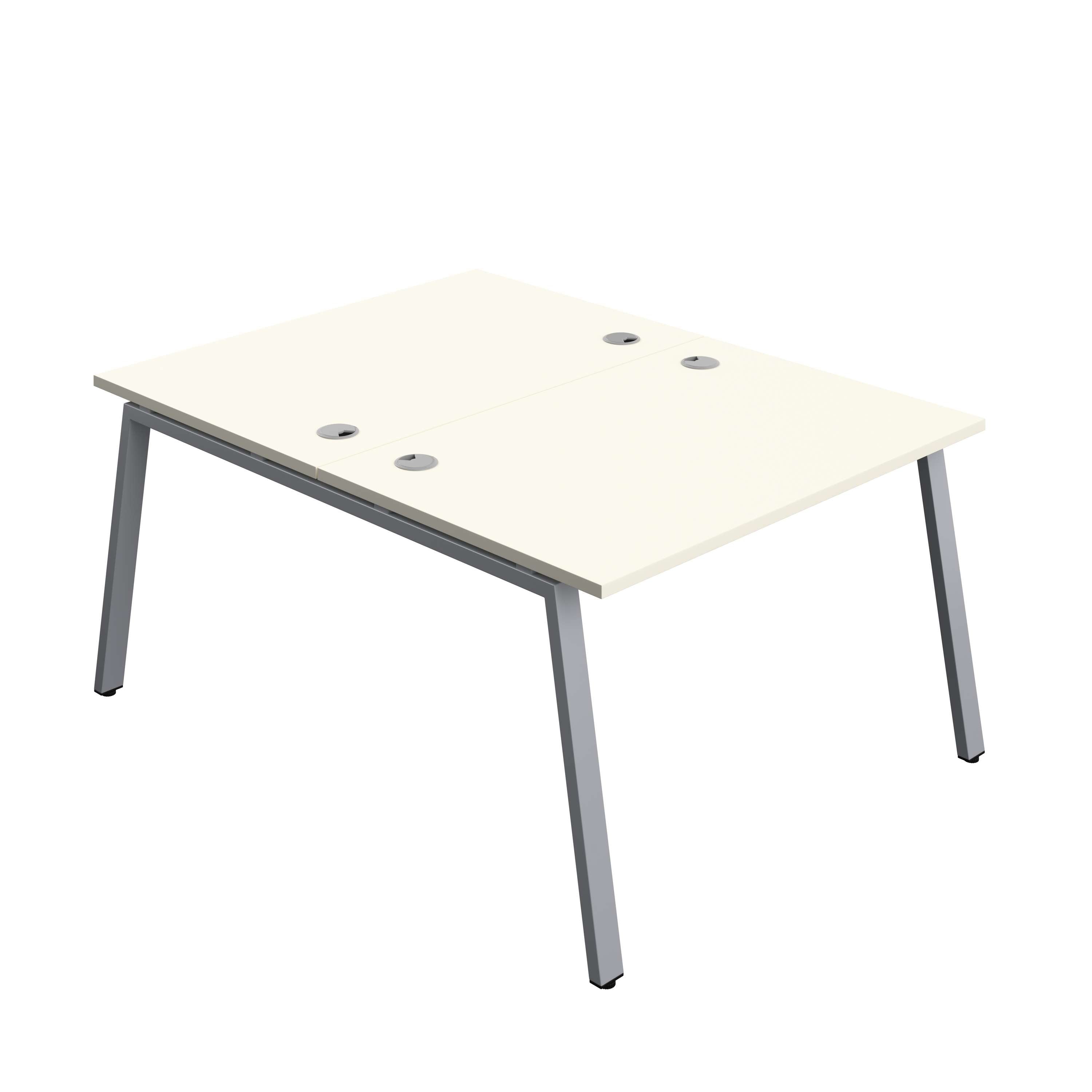 Synergy Bench with Cable Ports: 2 Person (FSC) : A-Frame Leg : 1200