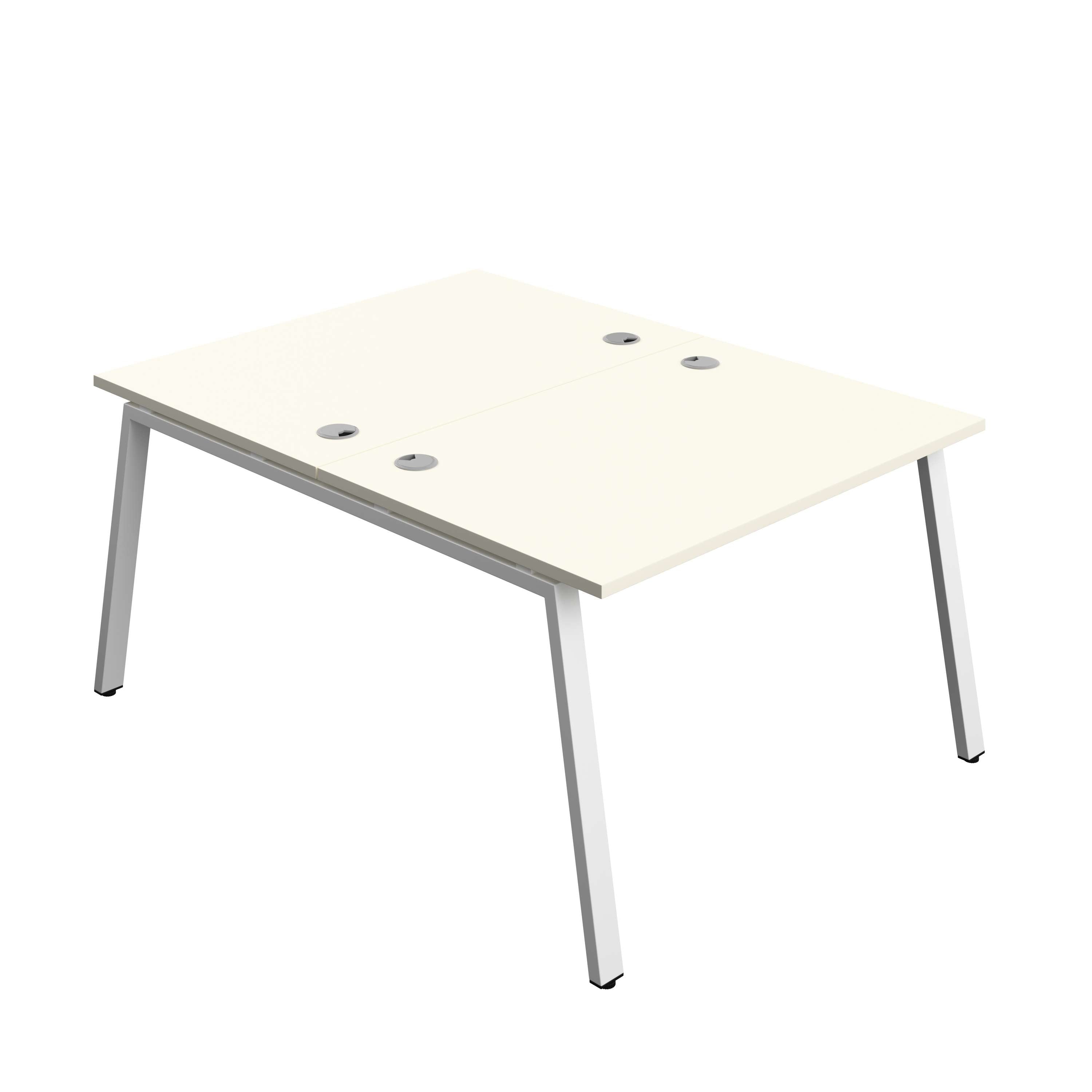 Synergy Bench with Cable Ports: 2 Person (FSC) : A-Frame Leg : 1200