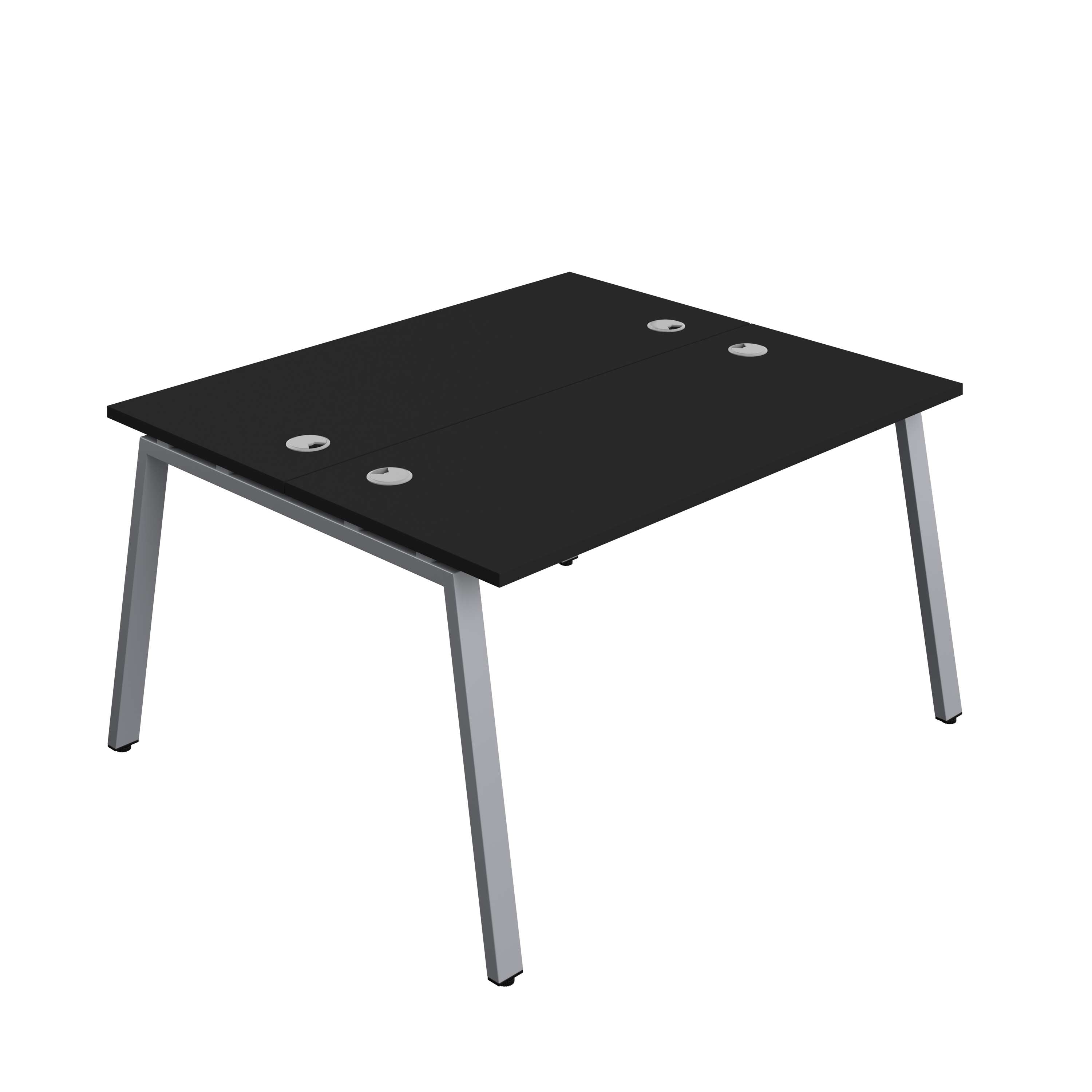 Synergy Bench with Cable Ports: 2 Person (FSC) : A-Frame Leg : 1400