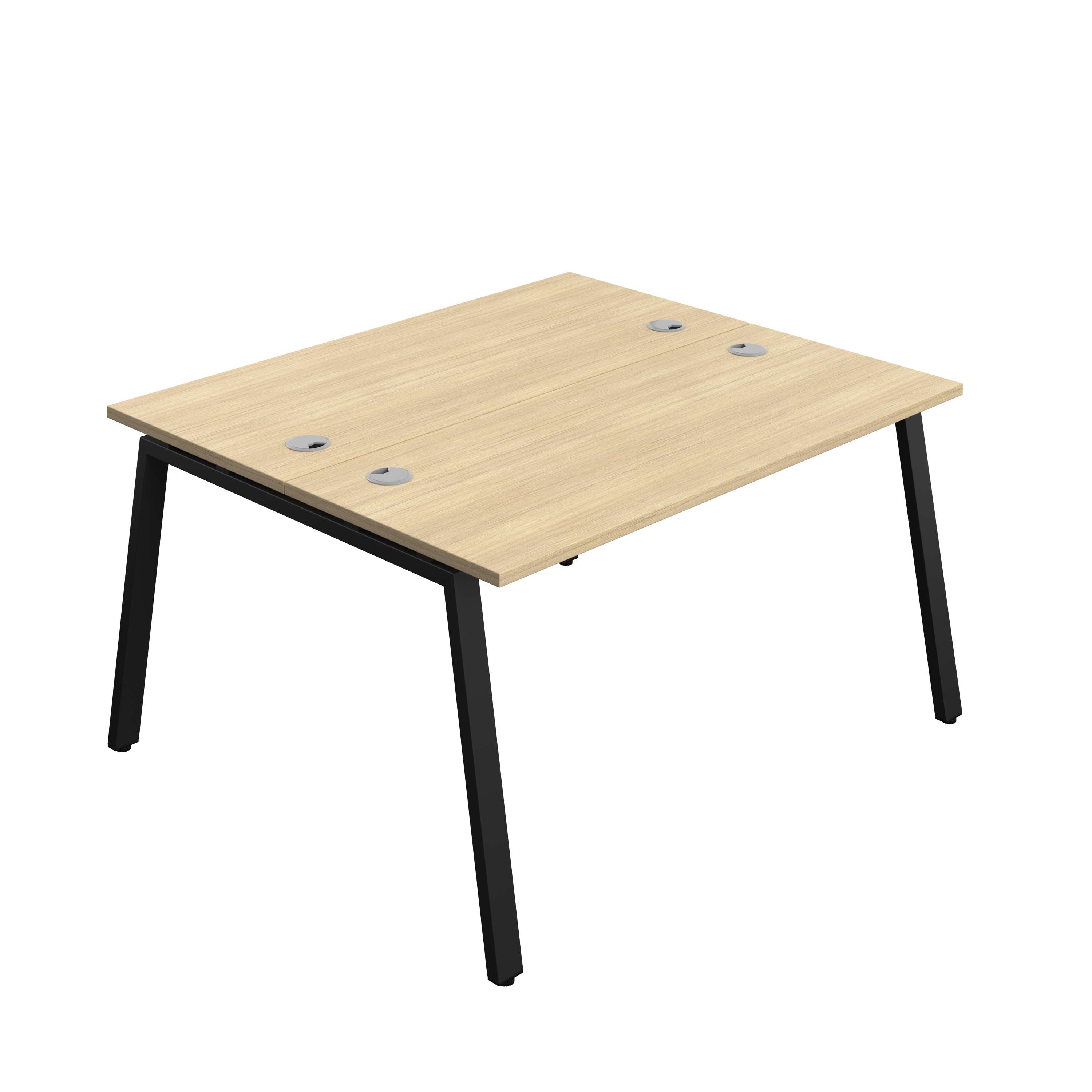 Synergy Bench with Cable Ports: 2 Person (FSC) : A-Frame Leg : 1400