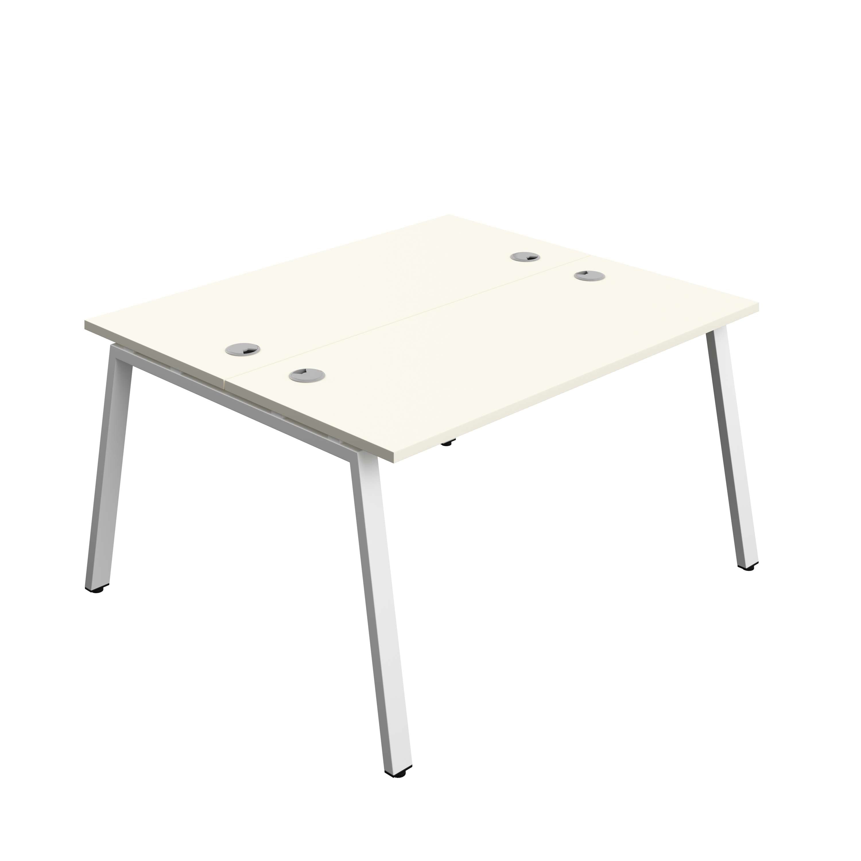 Synergy Bench with Cable Ports: 2 Person (FSC) : A-Frame Leg : 1400