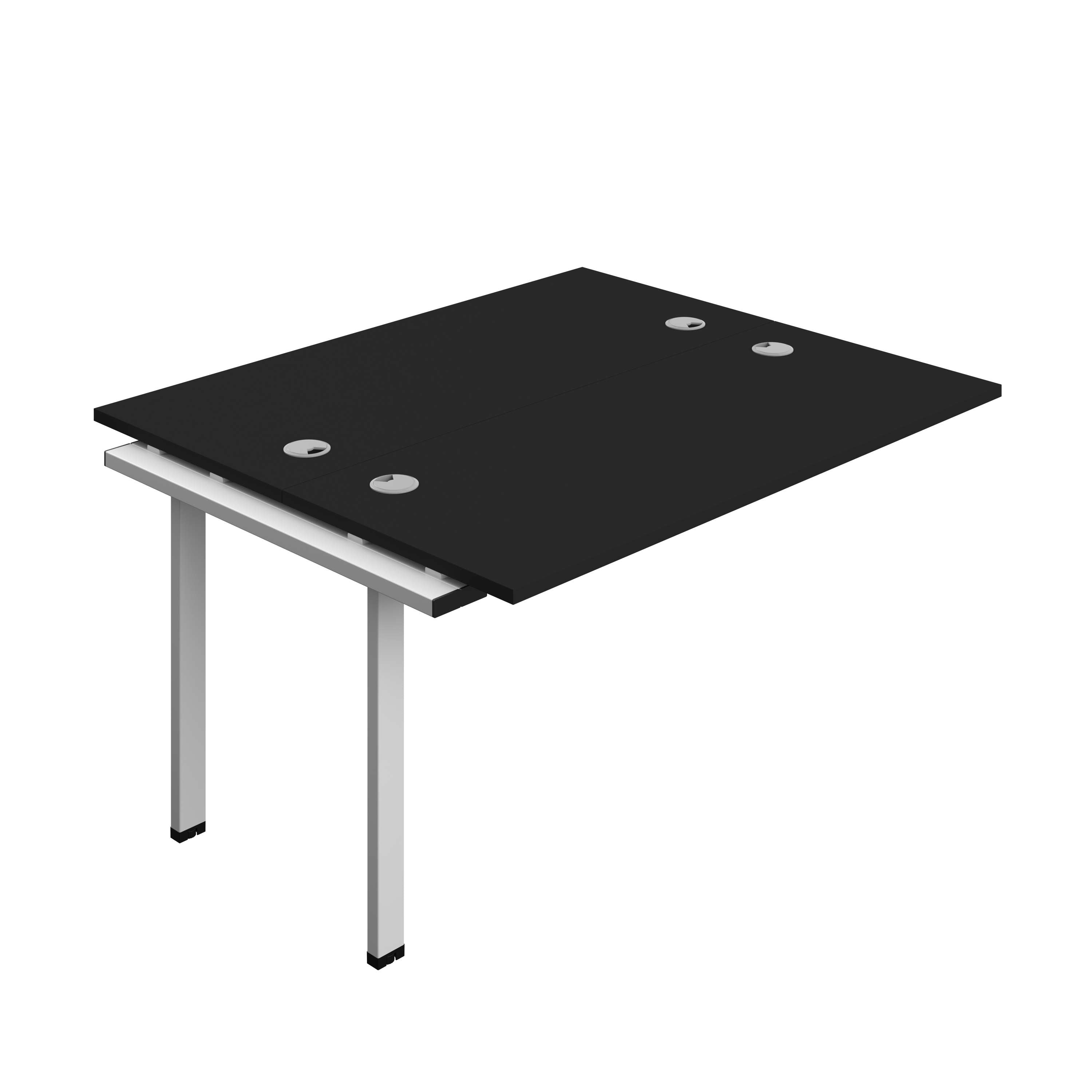 Synergy Bench Extension with Cable Ports: 2 Person (FSC) : 1400
