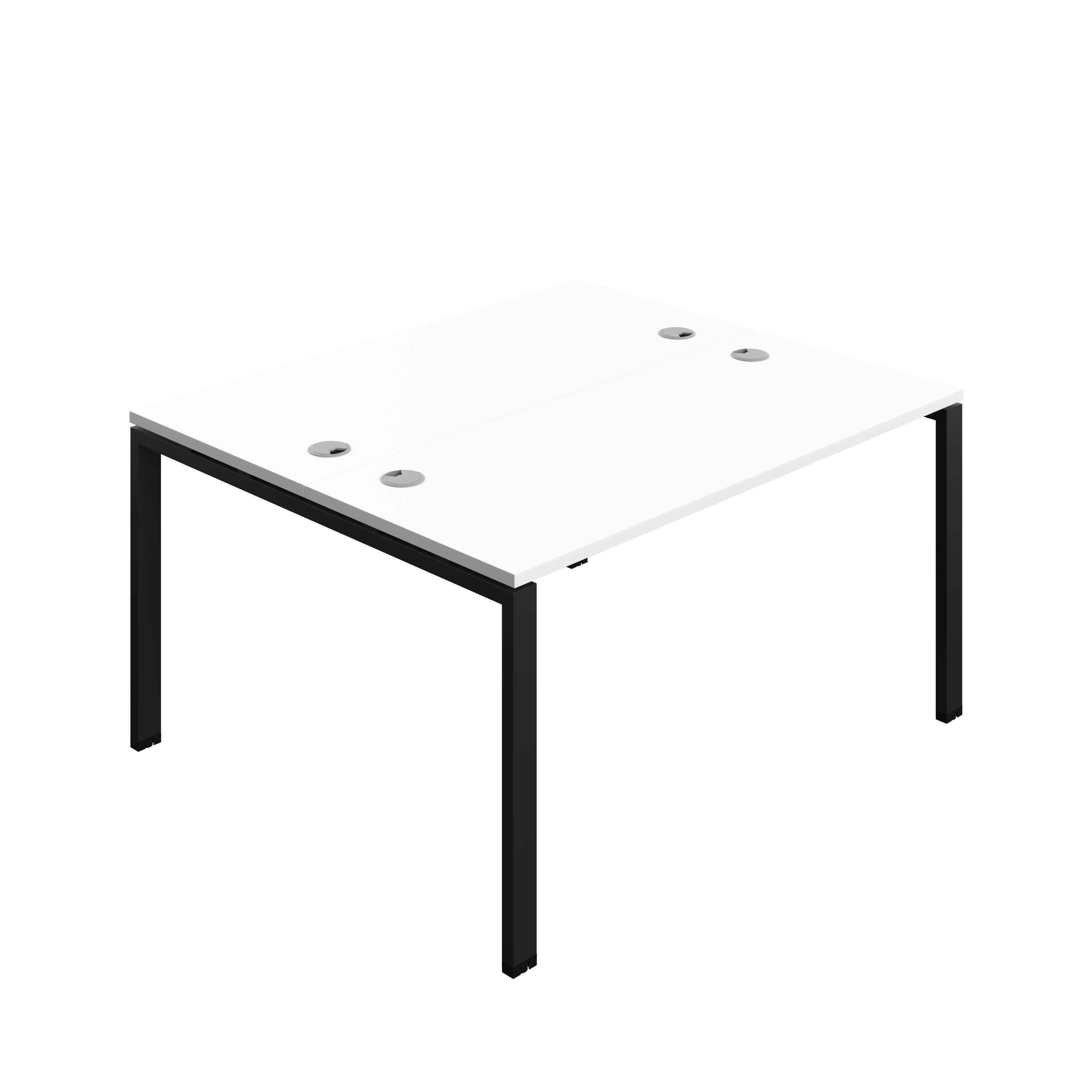 Synergy Bench with Cable Ports: 2 Person (FSC) : Goal Post Leg : 1400