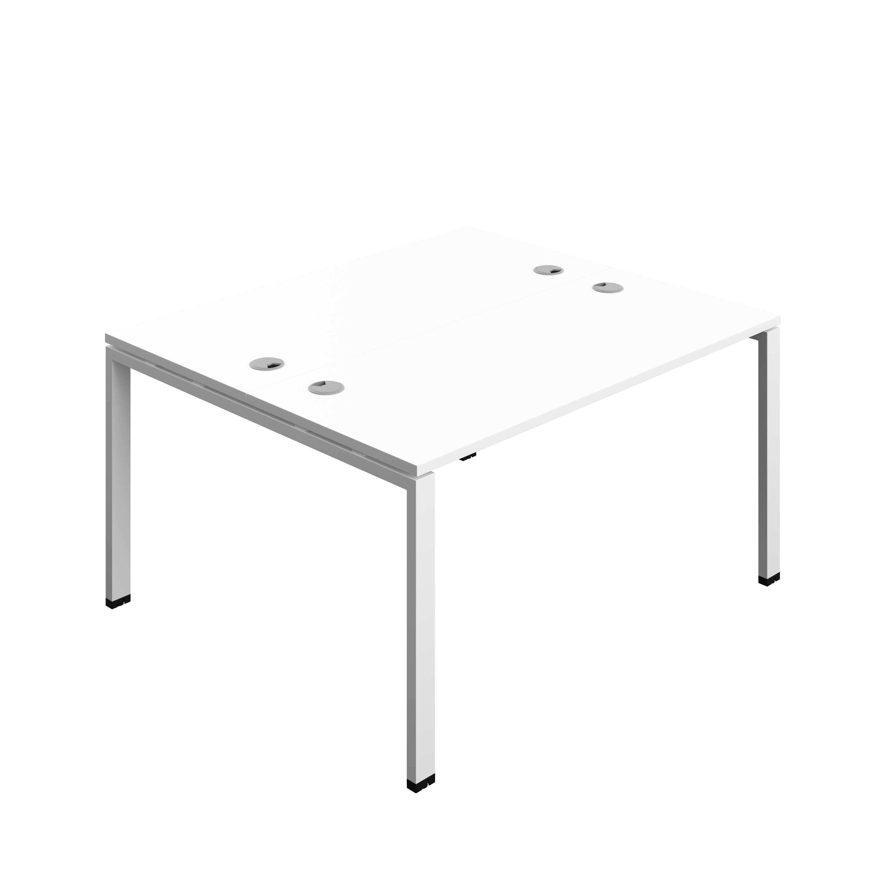 Synergy Bench with Cable Ports: 2 Person (FSC) : Goal Post Leg : 1400