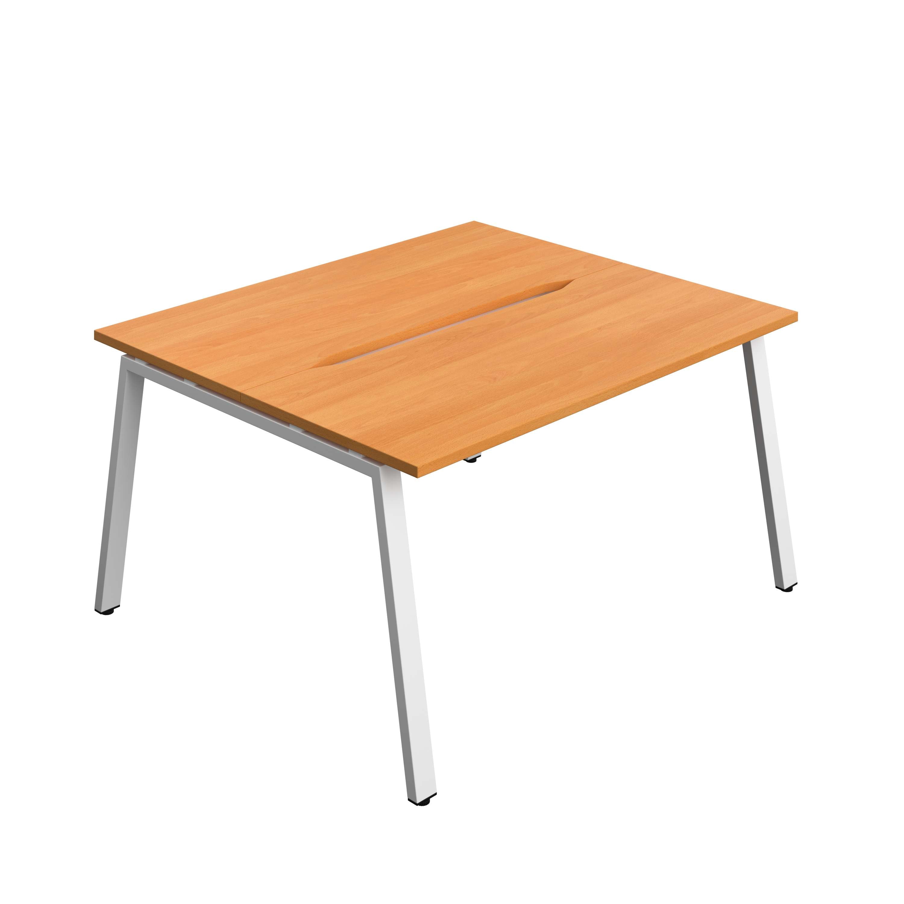 Synergy Bench with Cut Out: 2 Person (FSC) : A-Frame Leg : 1400