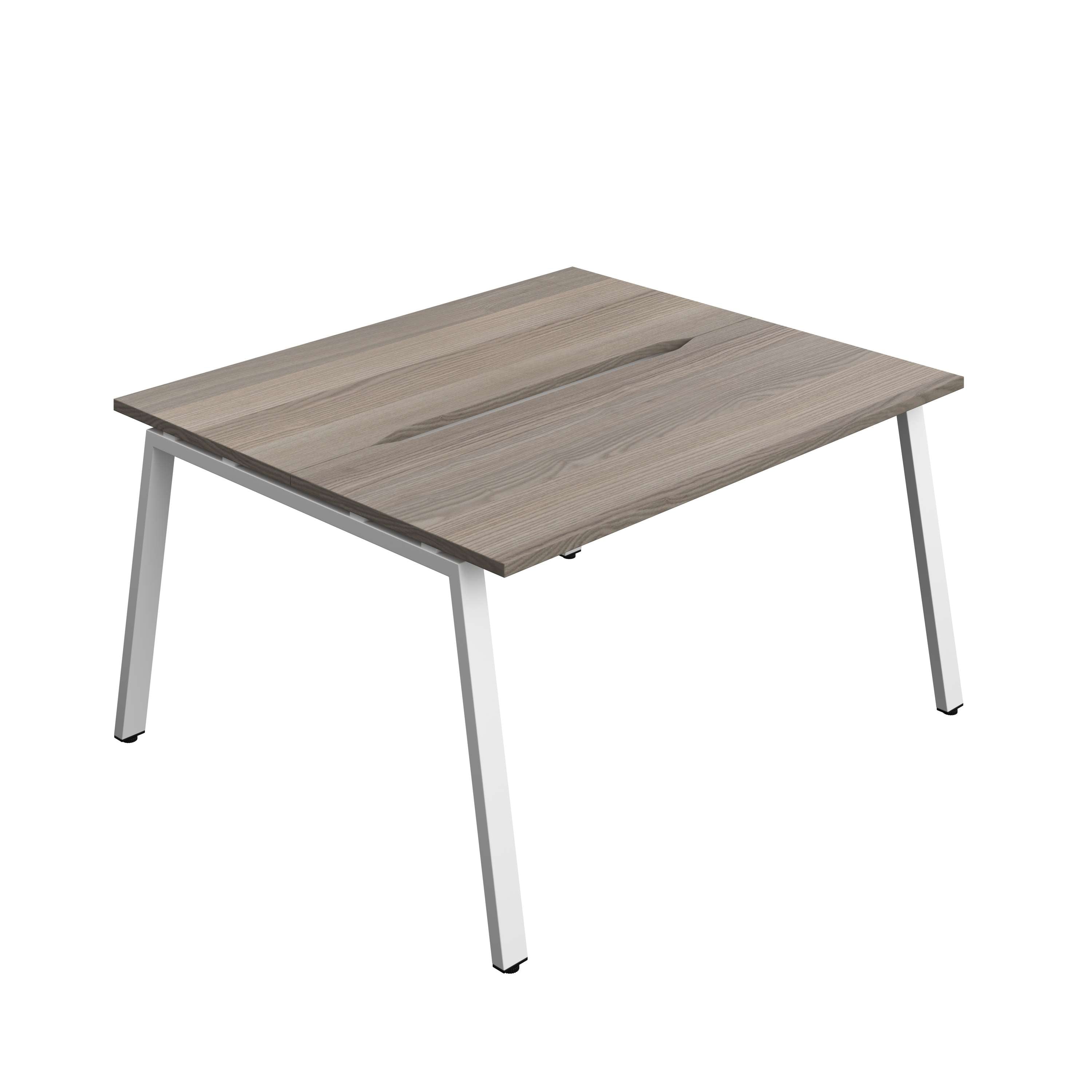 Synergy Bench with Cut Out: 2 Person (FSC) : A-Frame Leg : 1400