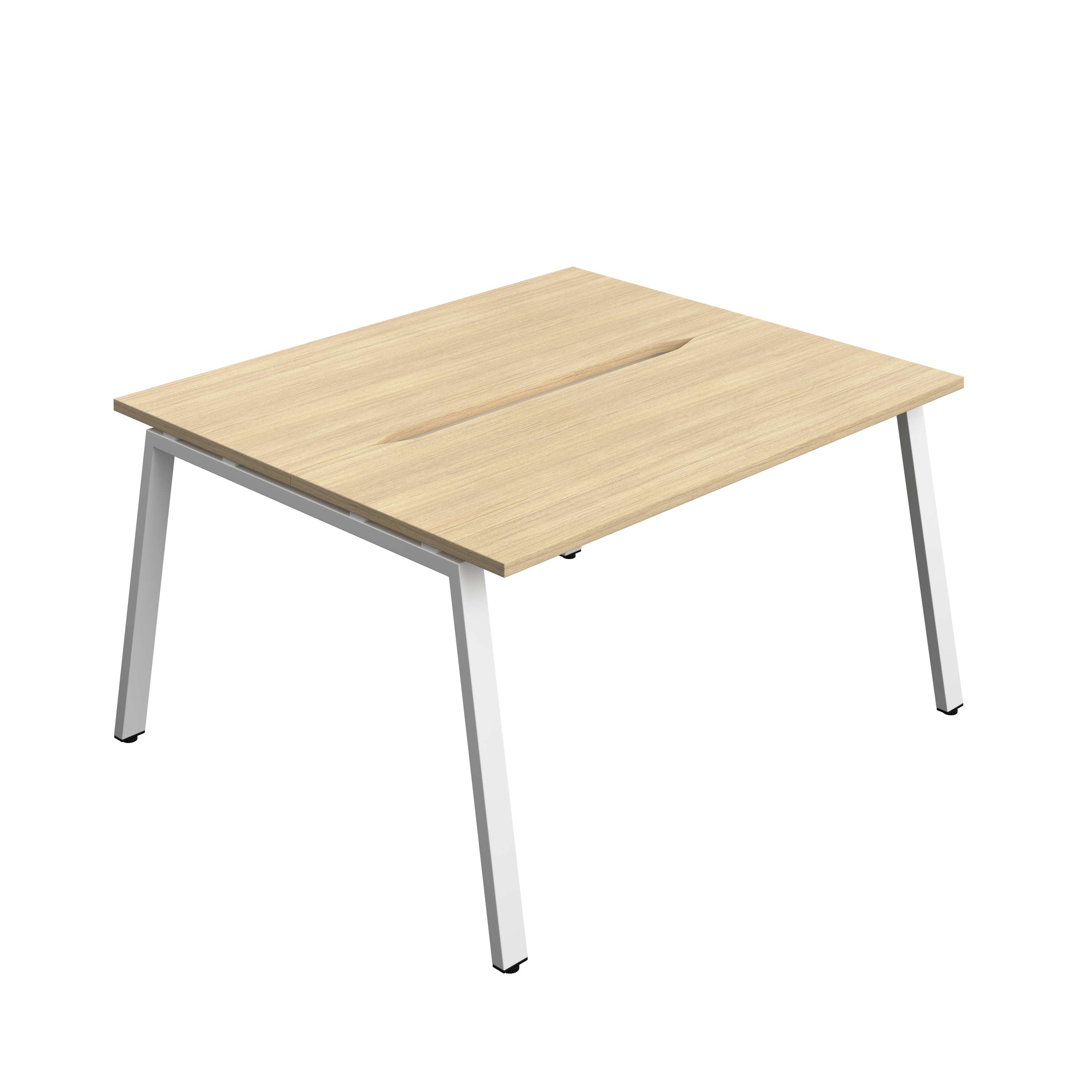 Synergy Bench with Cut Out: 2 Person (FSC) : A-Frame Leg : 1400