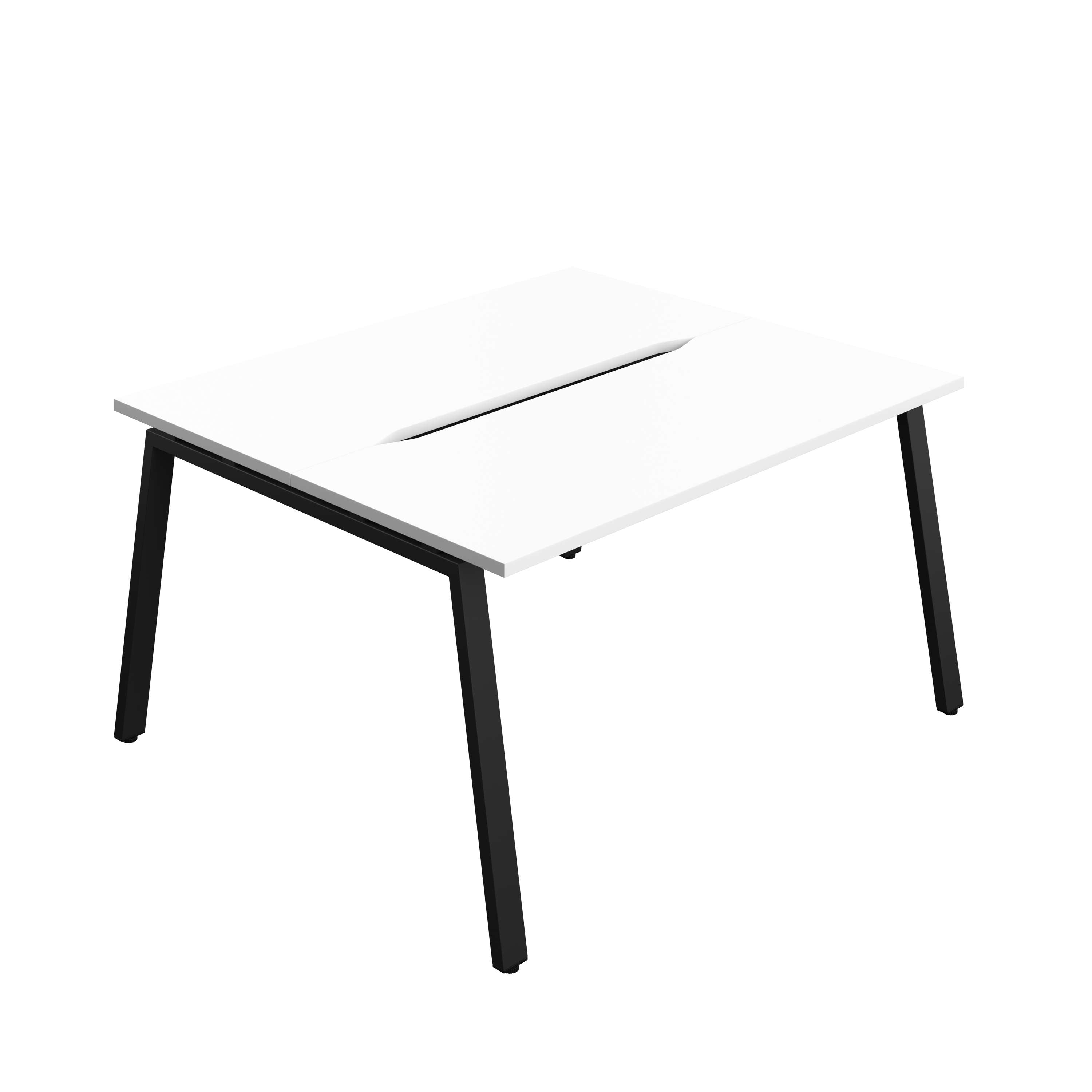 Synergy Bench with Cut Out: 2 Person (FSC) : A-Frame Leg : 1400