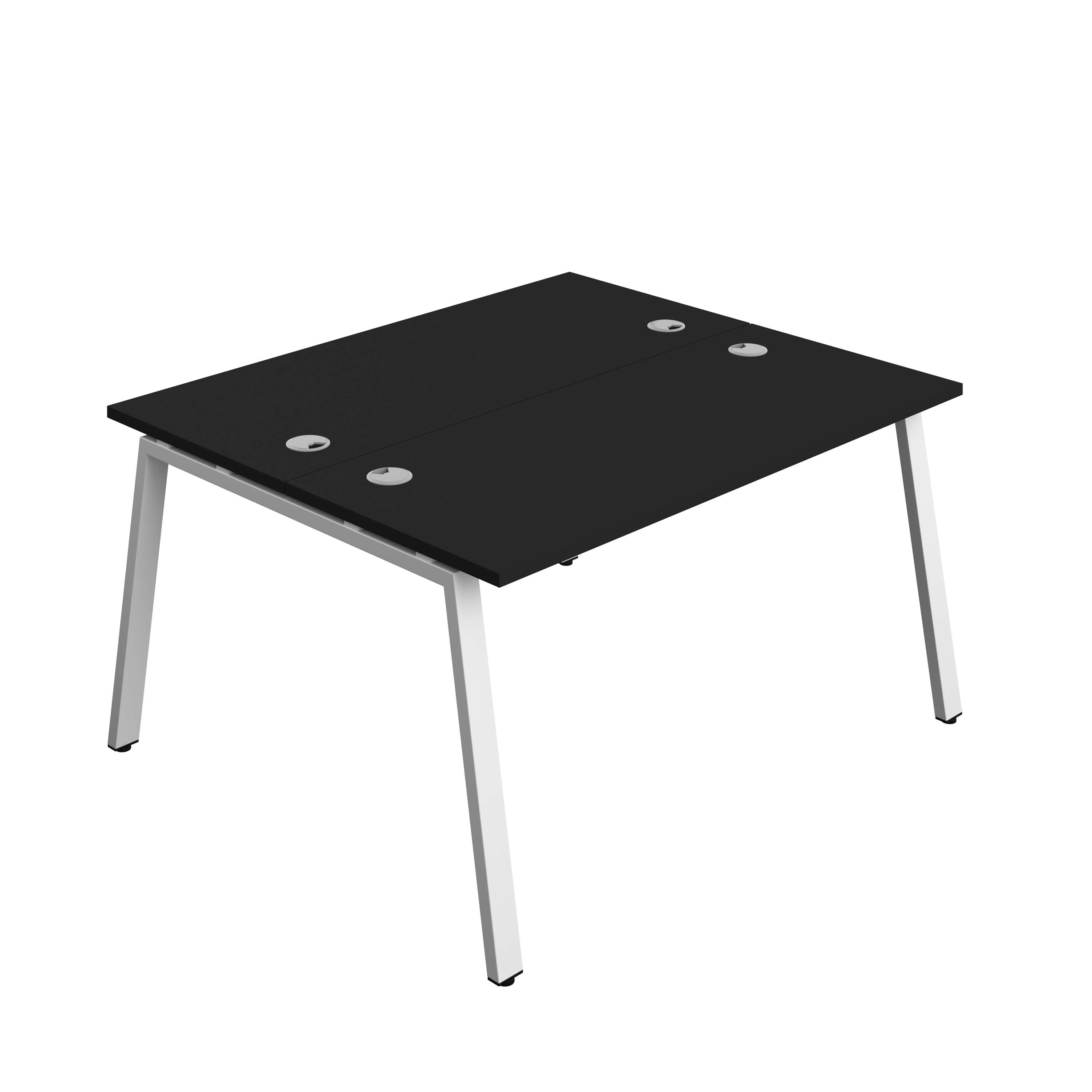 Synergy Bench with Cable Ports: 2 Person (FSC) : A-Frame Leg : 1400
