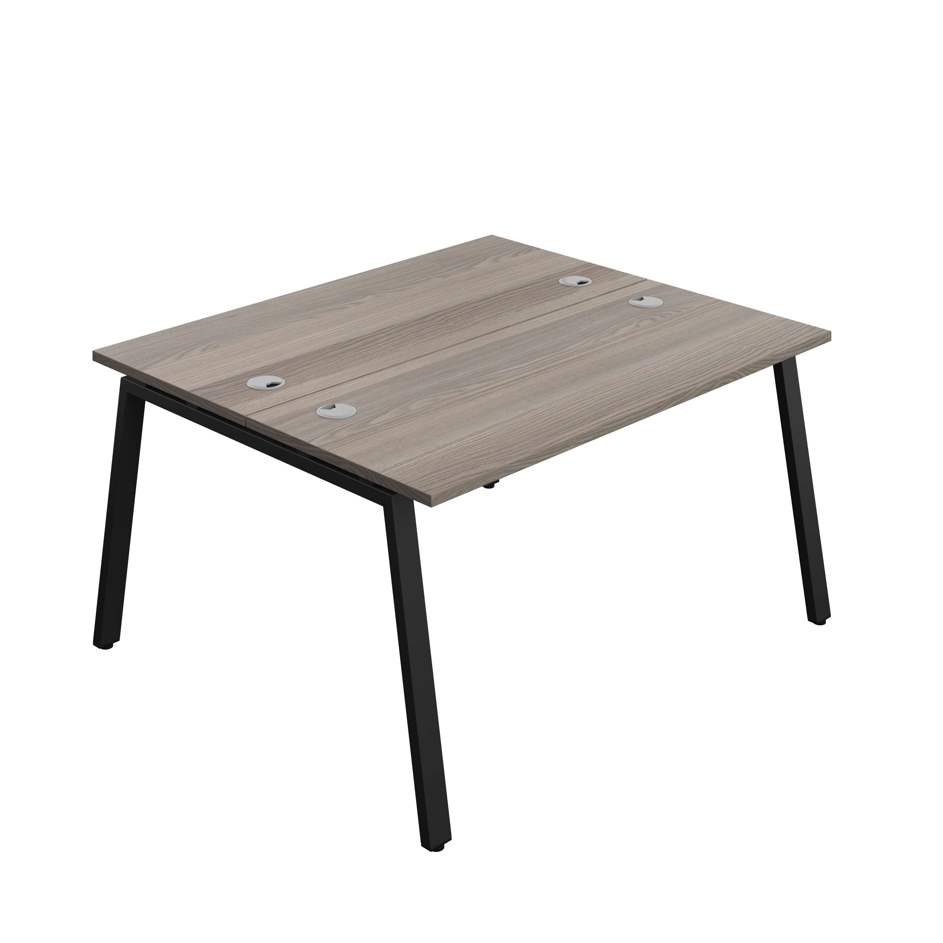 Synergy Bench with Cable Ports: 2 Person (FSC) : A-Frame Leg : 1400