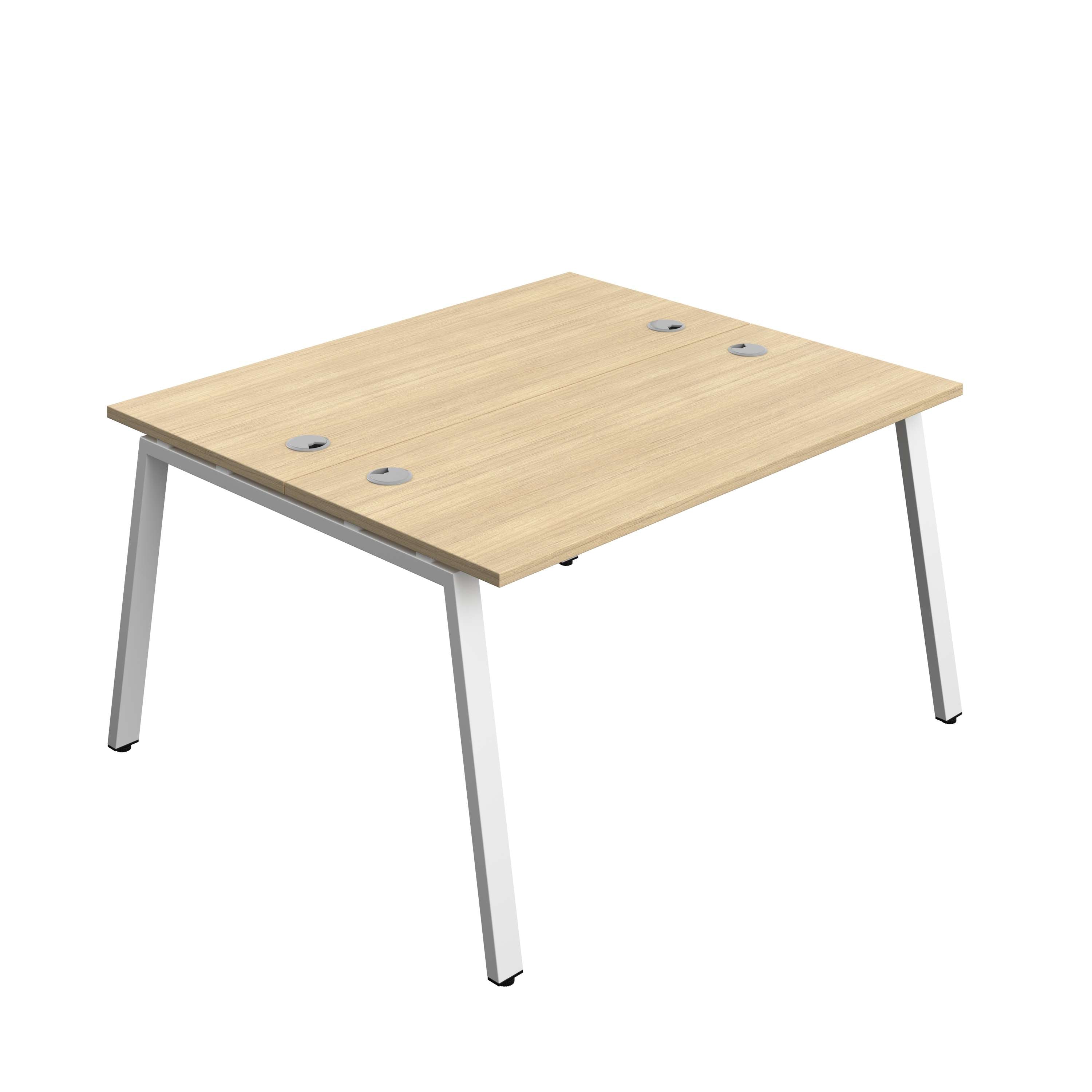 Synergy Bench with Cable Ports: 2 Person (FSC) : A-Frame Leg : 1400
