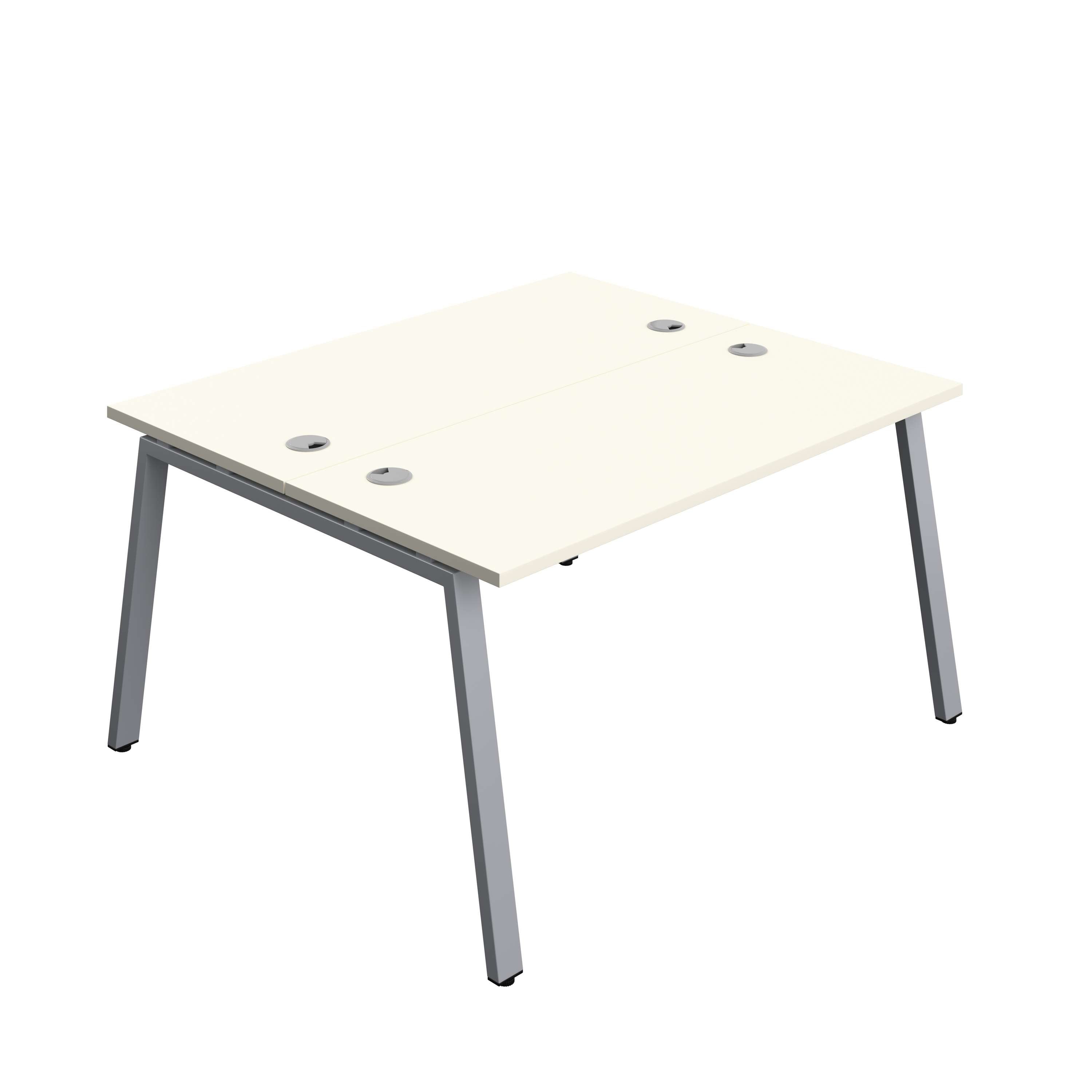 Synergy Bench with Cable Ports: 2 Person (FSC) : A-Frame Leg : 1400