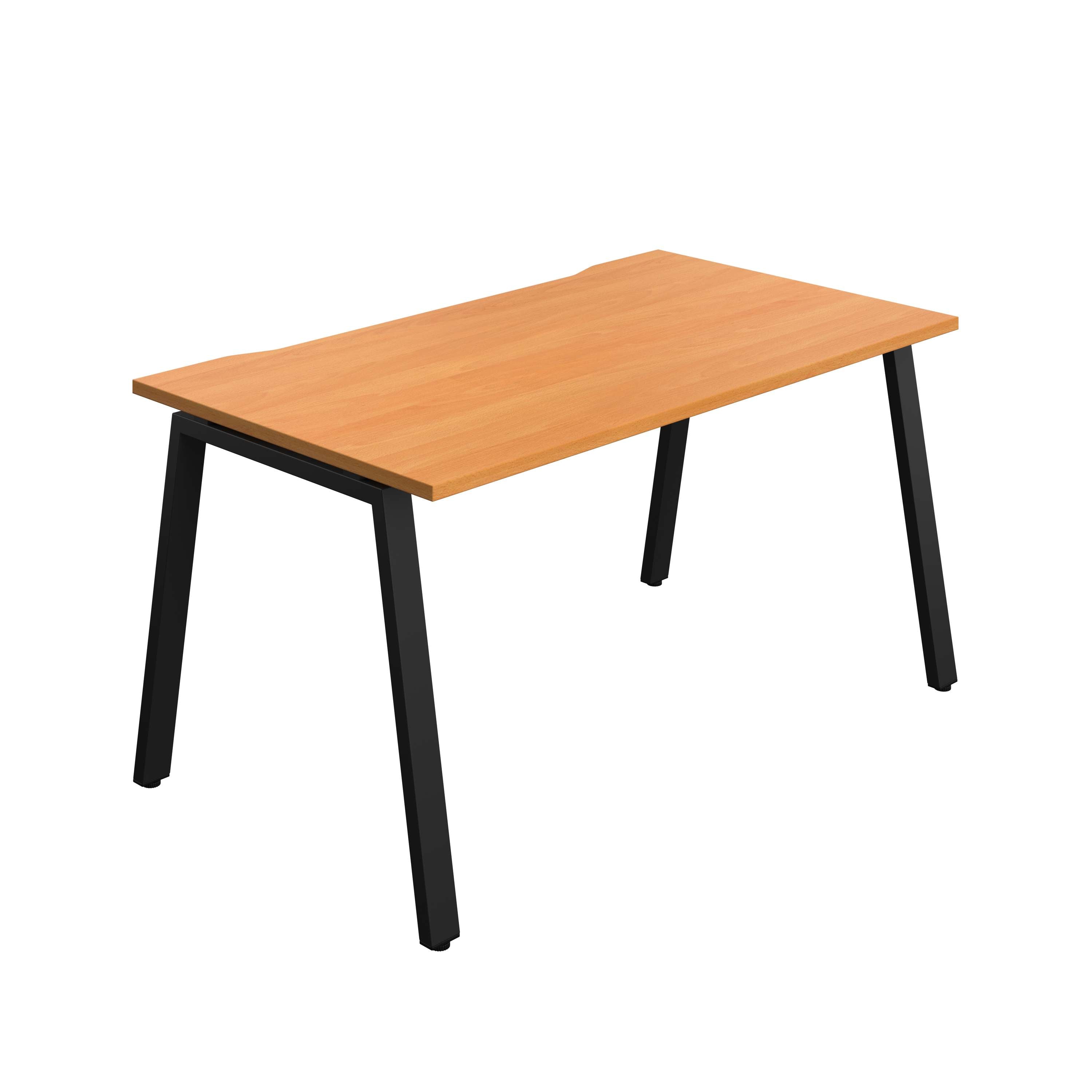 Synergy Bench with Cut Out: 1 Person (FSC) : A-Frame Leg : 1400