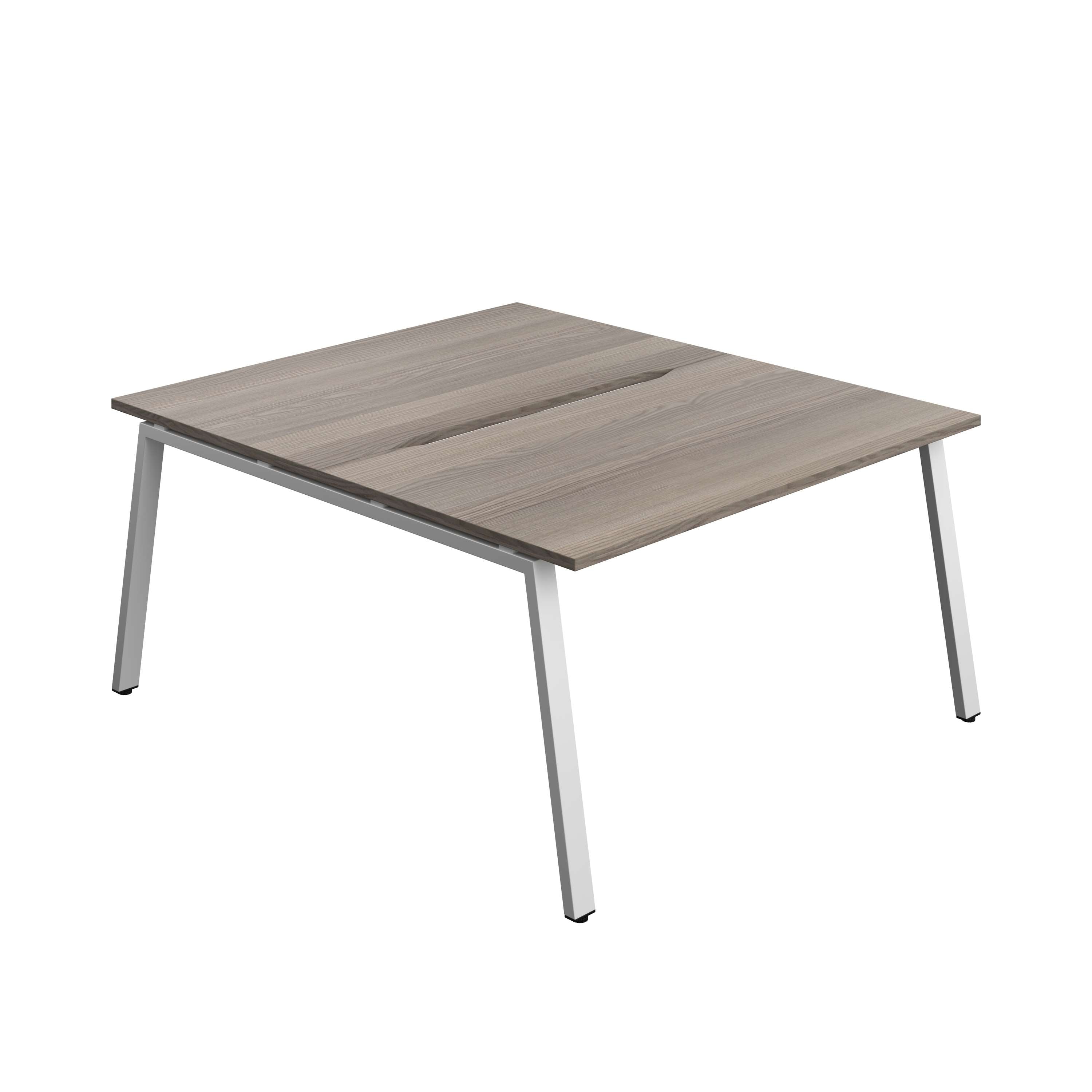 Synergy Bench with Cut Out: 2 Person (FSC) : A-Frame Leg : 1400