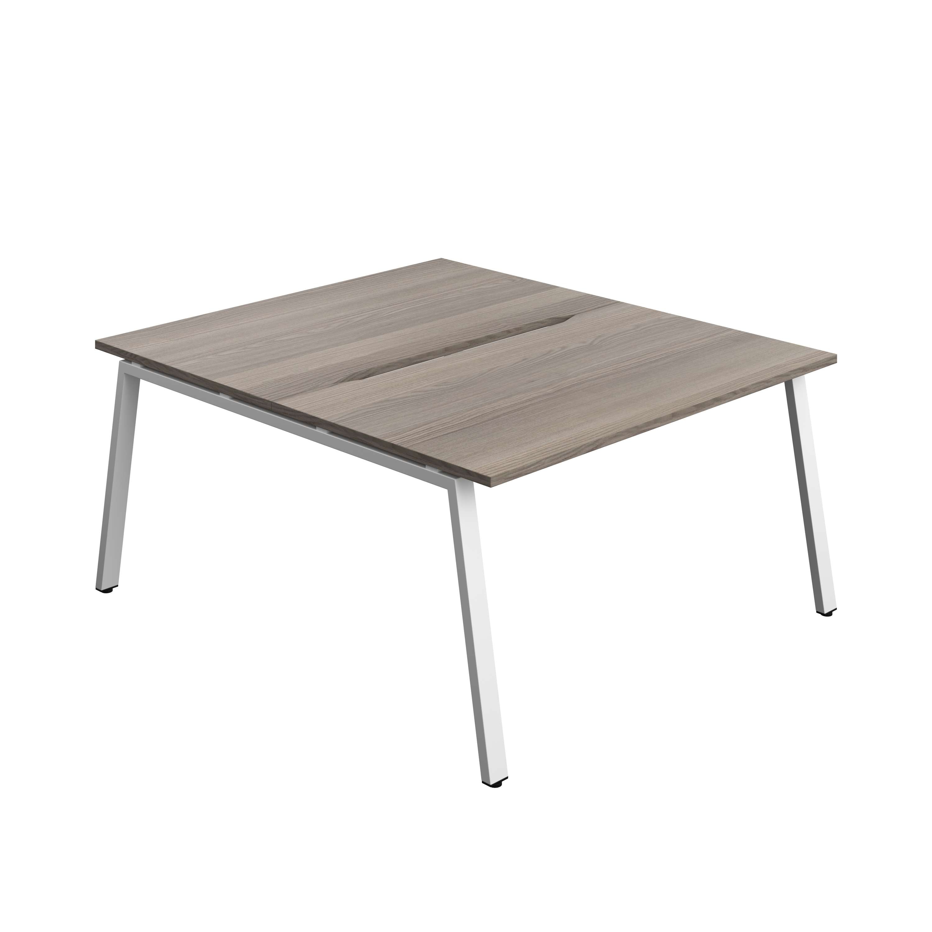 Synergy Bench with Cut Out: 2 Person (FSC) : A-Frame Leg : 1400