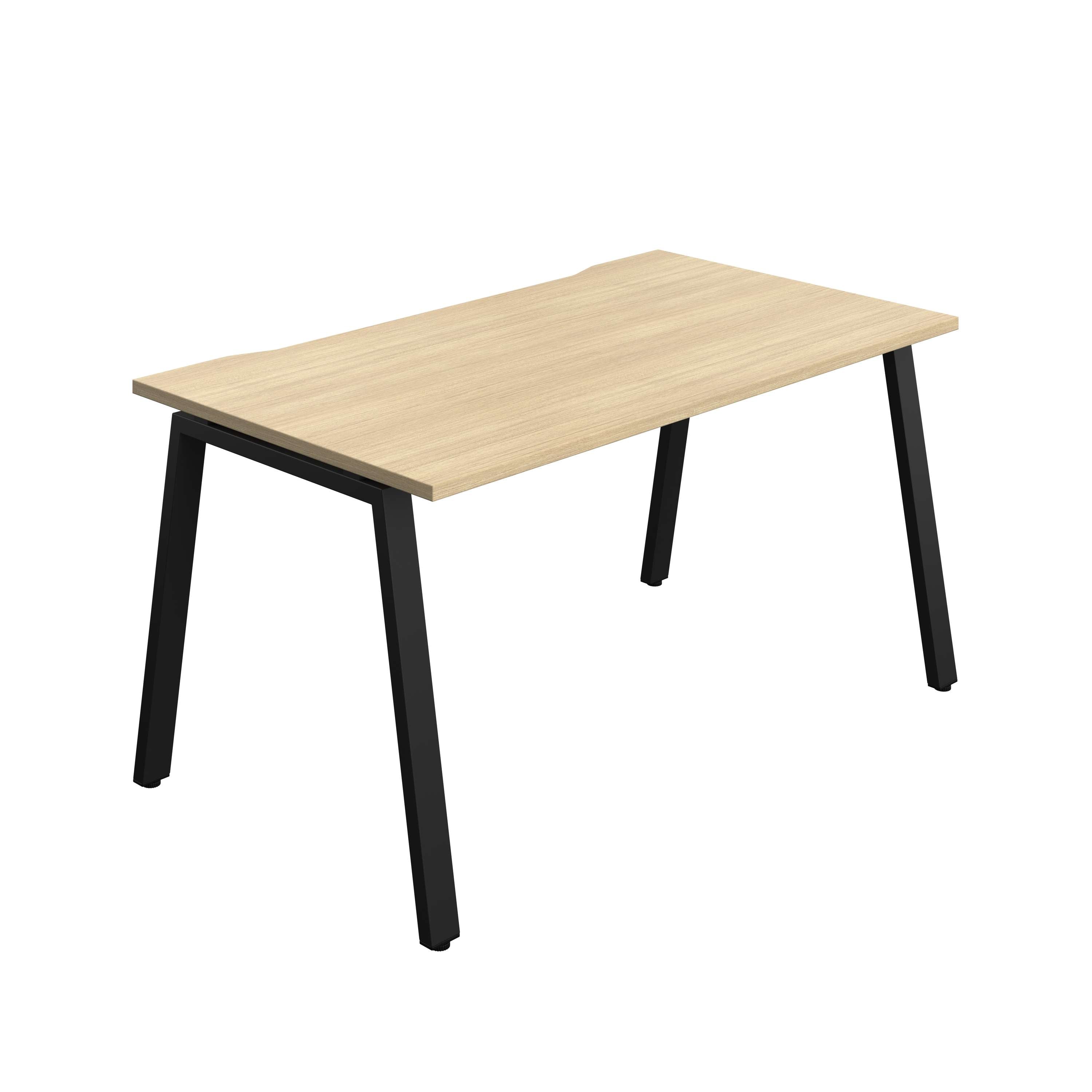 Synergy Bench with Cut Out: 1 Person (FSC) : A-Frame Leg : 1400