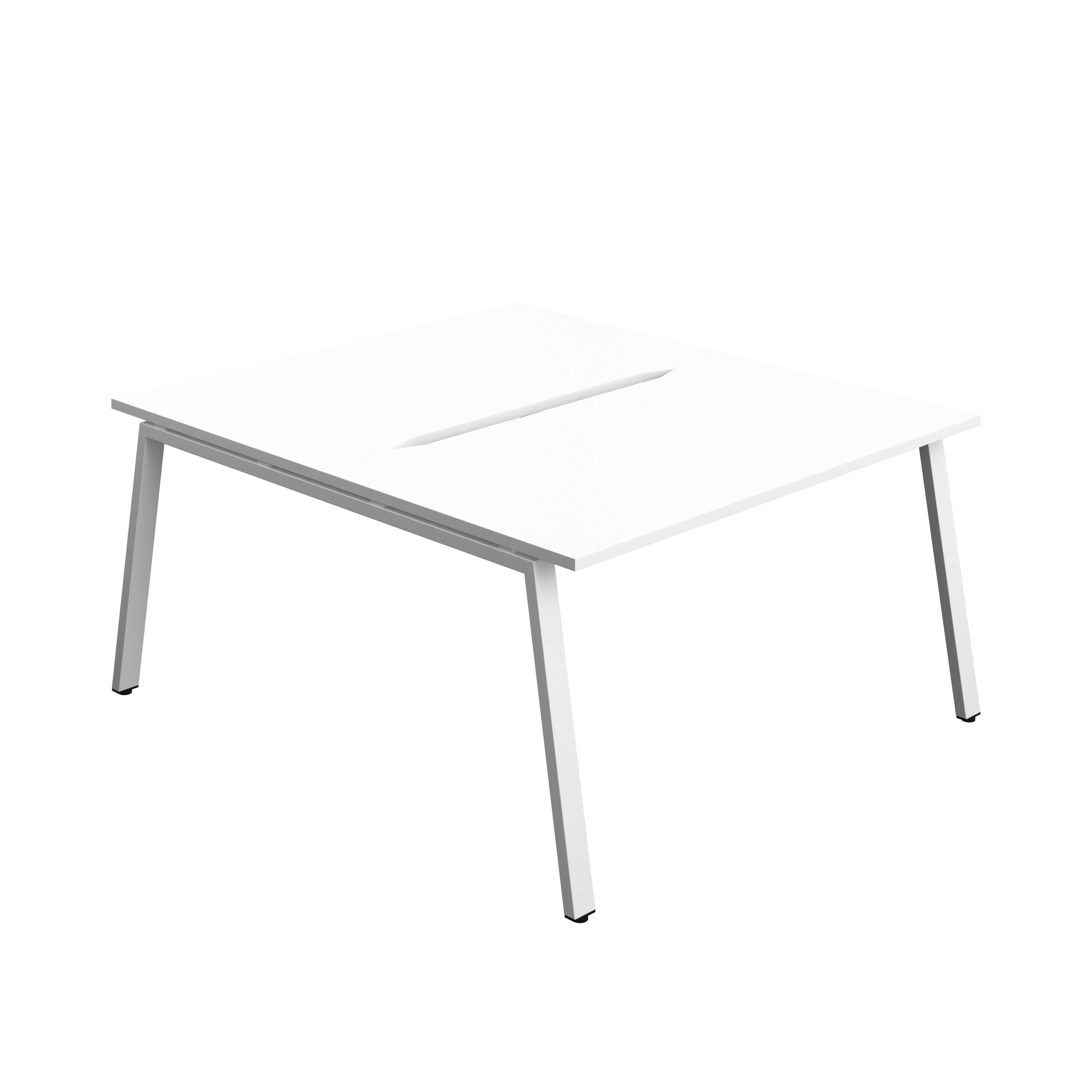 Synergy Bench with Cut Out: 2 Person (FSC) : A-Frame Leg : 1400