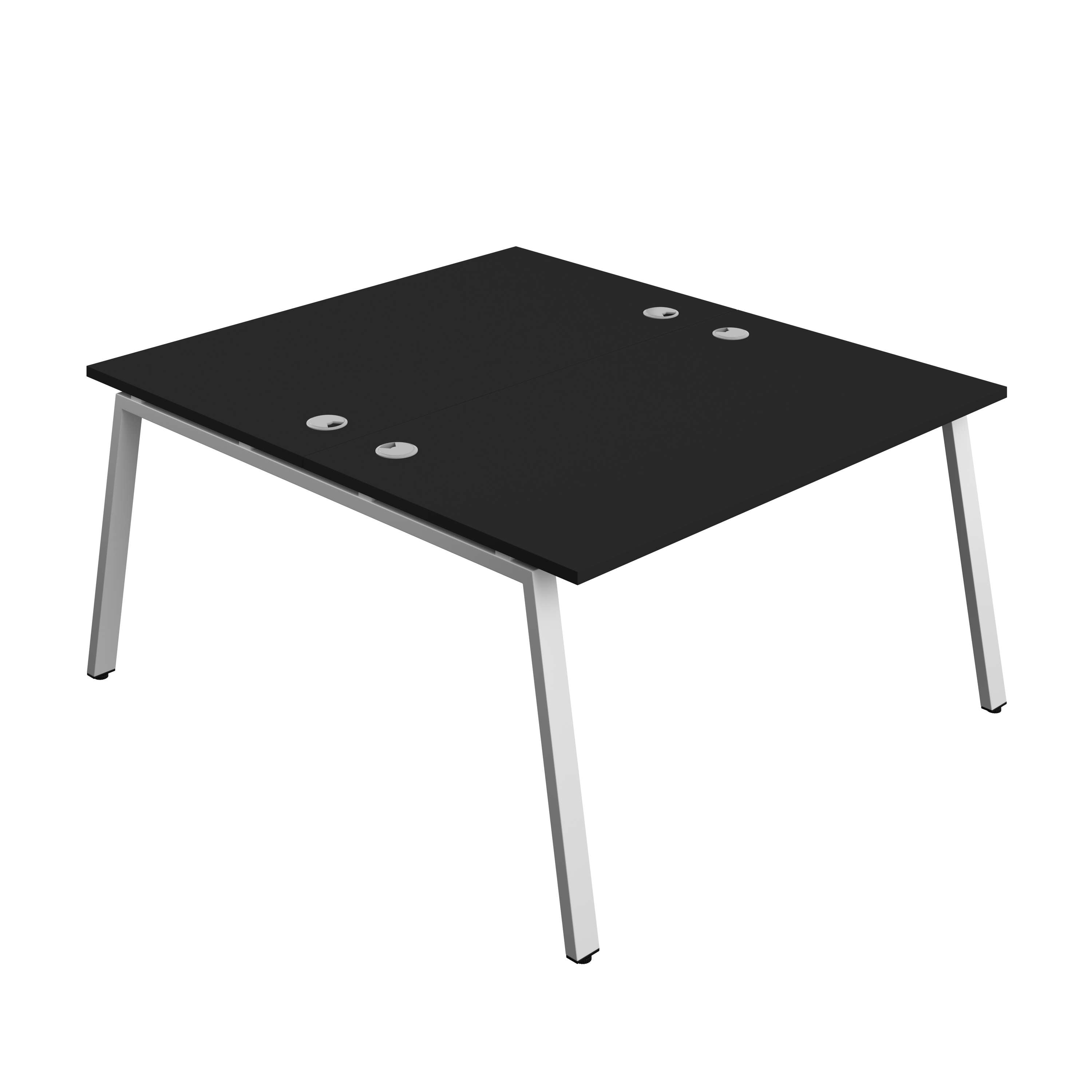 Synergy Bench with Cable Ports: 2 Person (FSC) : A-Frame Leg : 1400