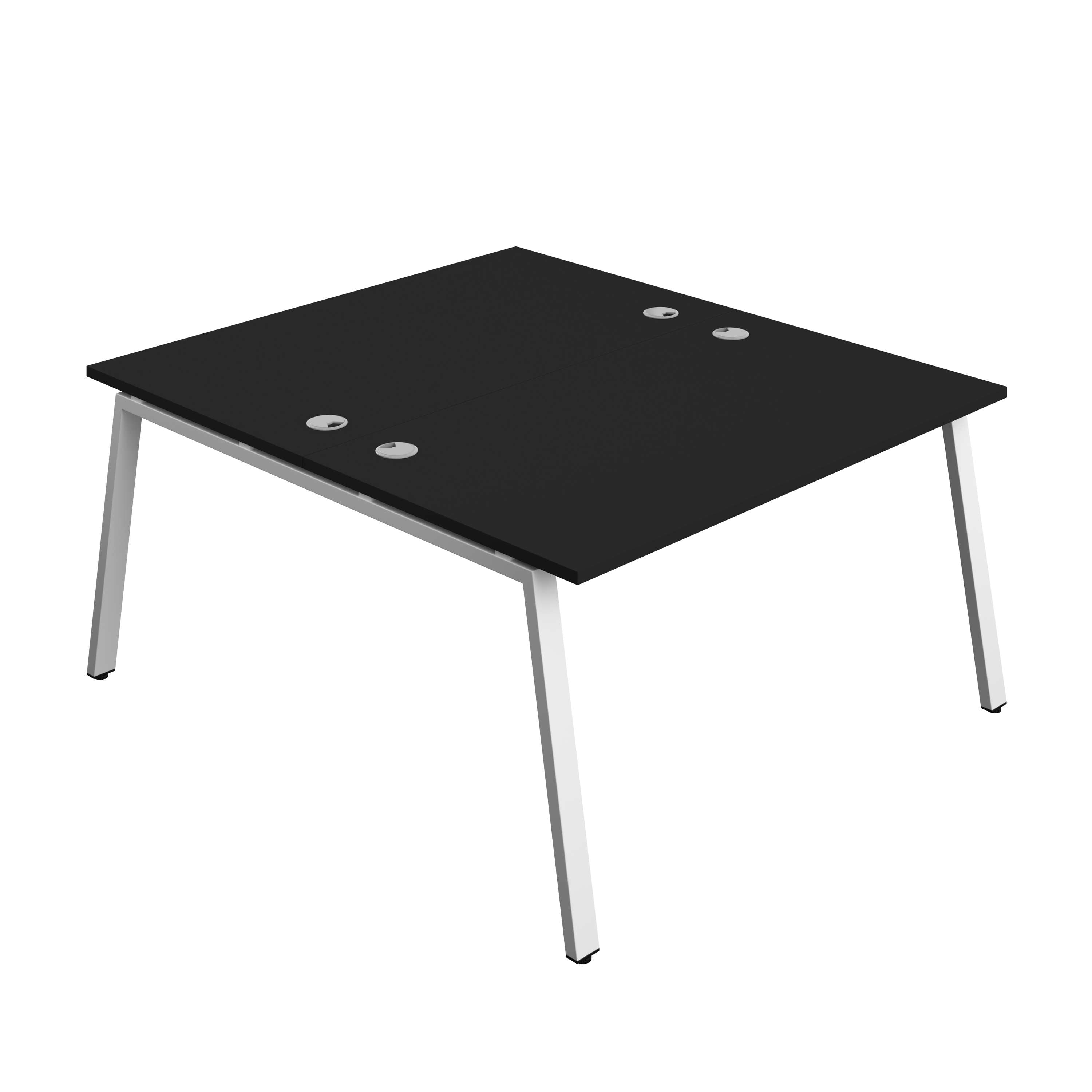 Synergy Bench with Cable Ports: 2 Person (FSC) : A-Frame Leg : 1400