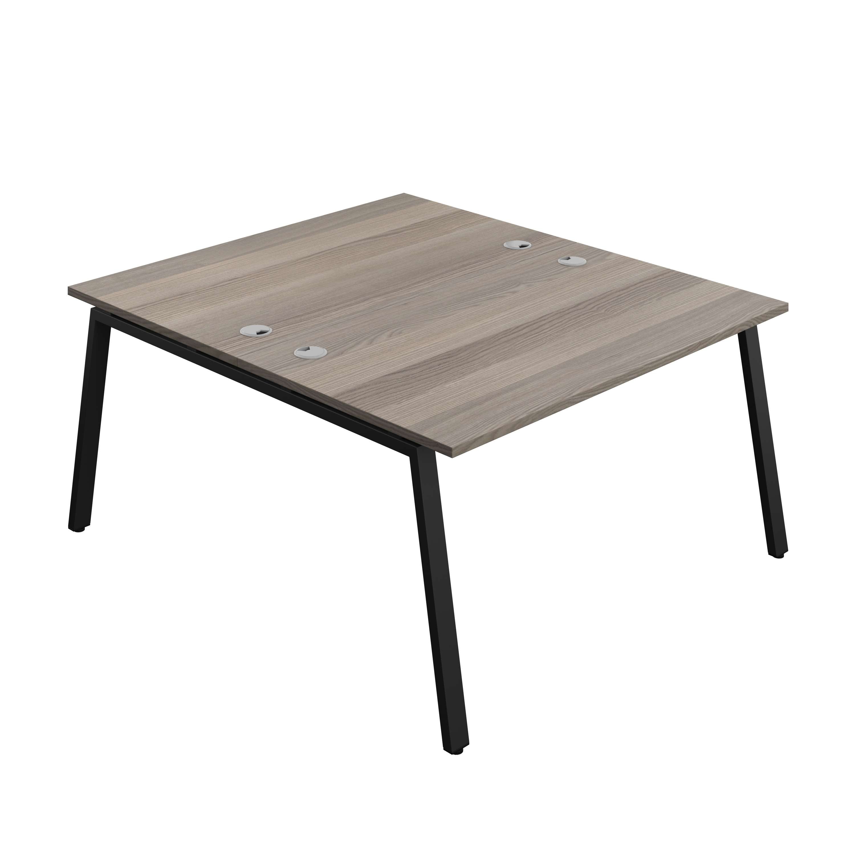 Synergy Bench with Cable Ports: 2 Person (FSC) : A-Frame Leg : 1400