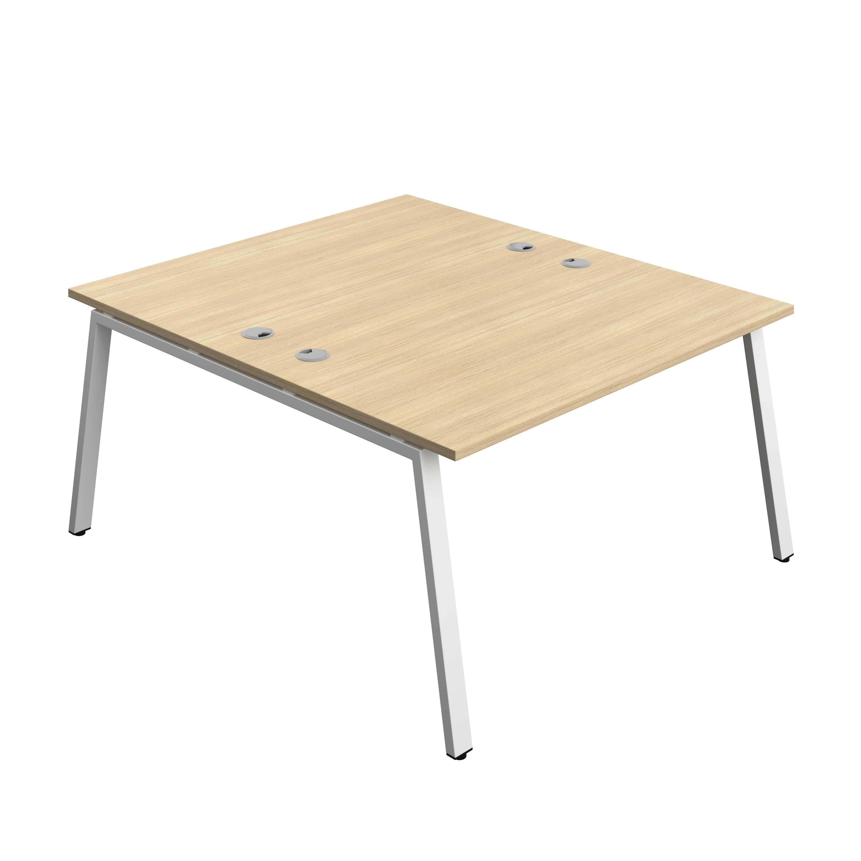 Synergy Bench with Cable Ports: 2 Person (FSC) : A-Frame Leg : 1400