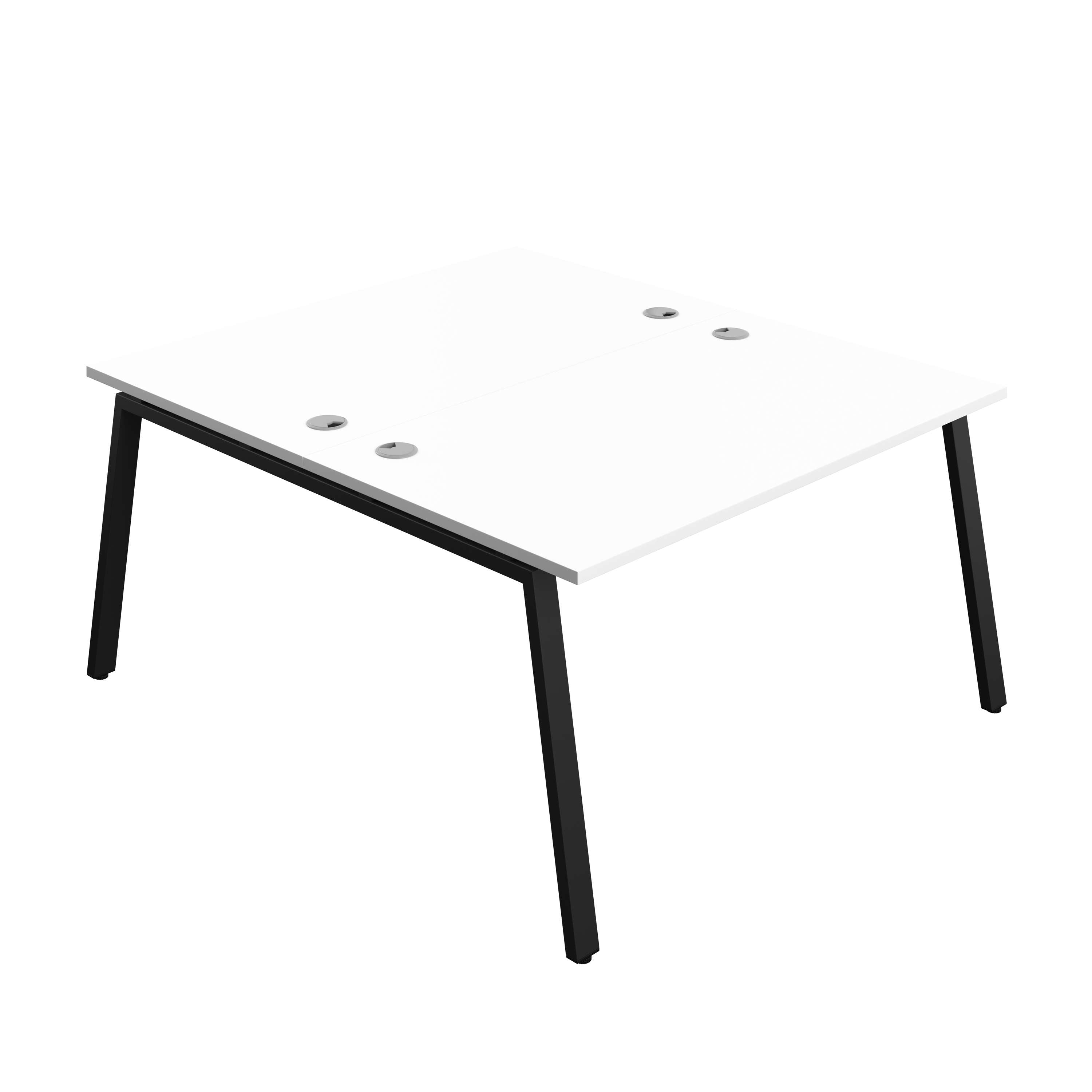 Synergy Bench with Cable Ports: 2 Person (FSC) : A-Frame Leg : 1400