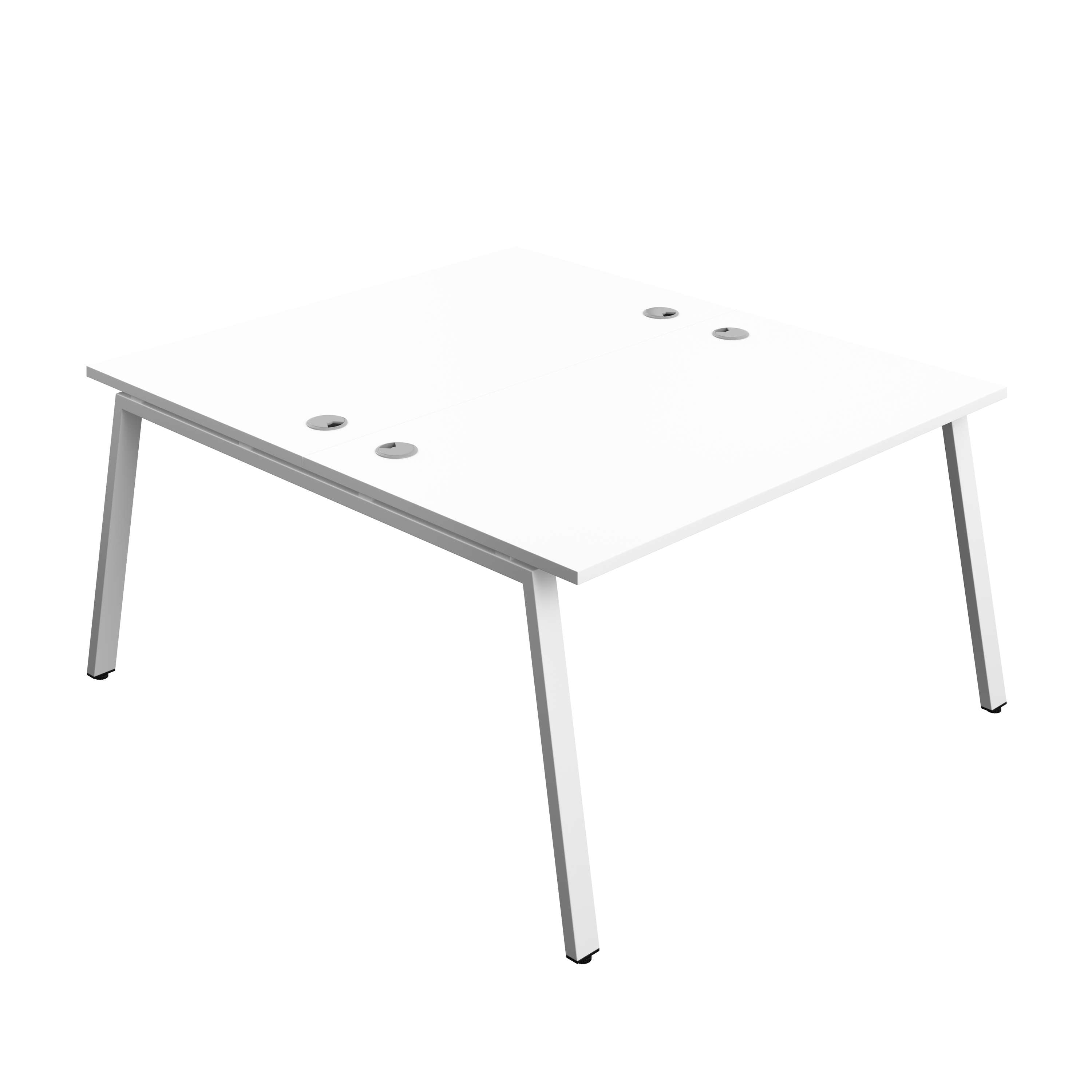 Synergy Bench with Cable Ports: 2 Person (FSC) : A-Frame Leg : 1400