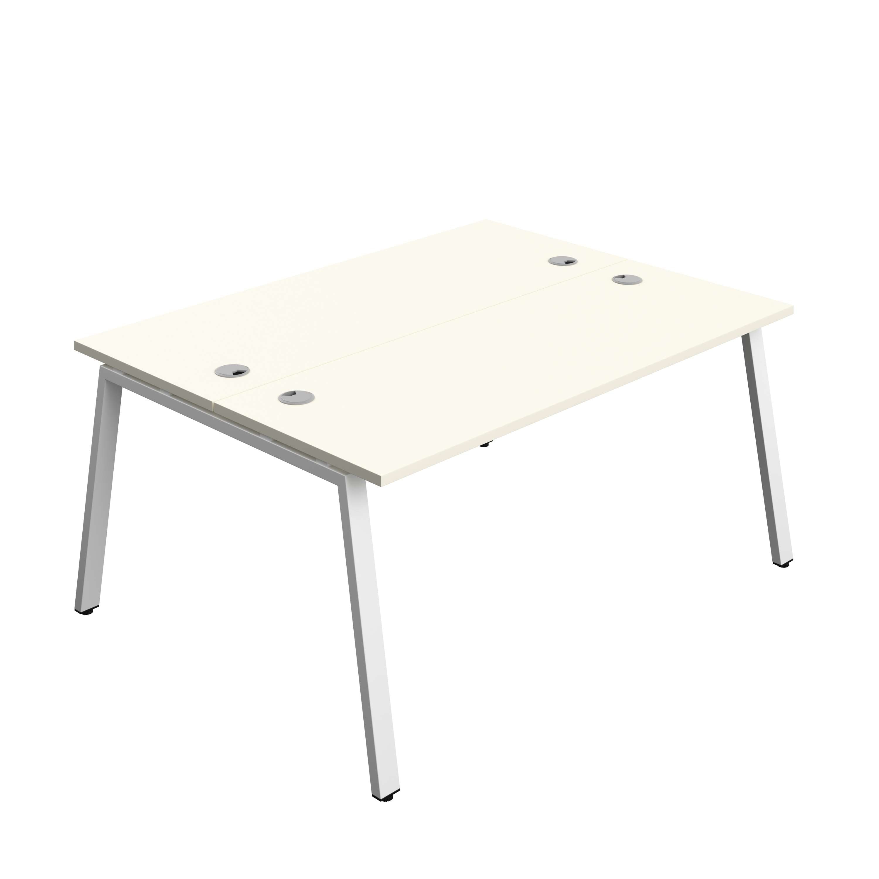 Synergy Bench with Cable Ports: 2 Person (FSC) : A-Frame Leg : 1600