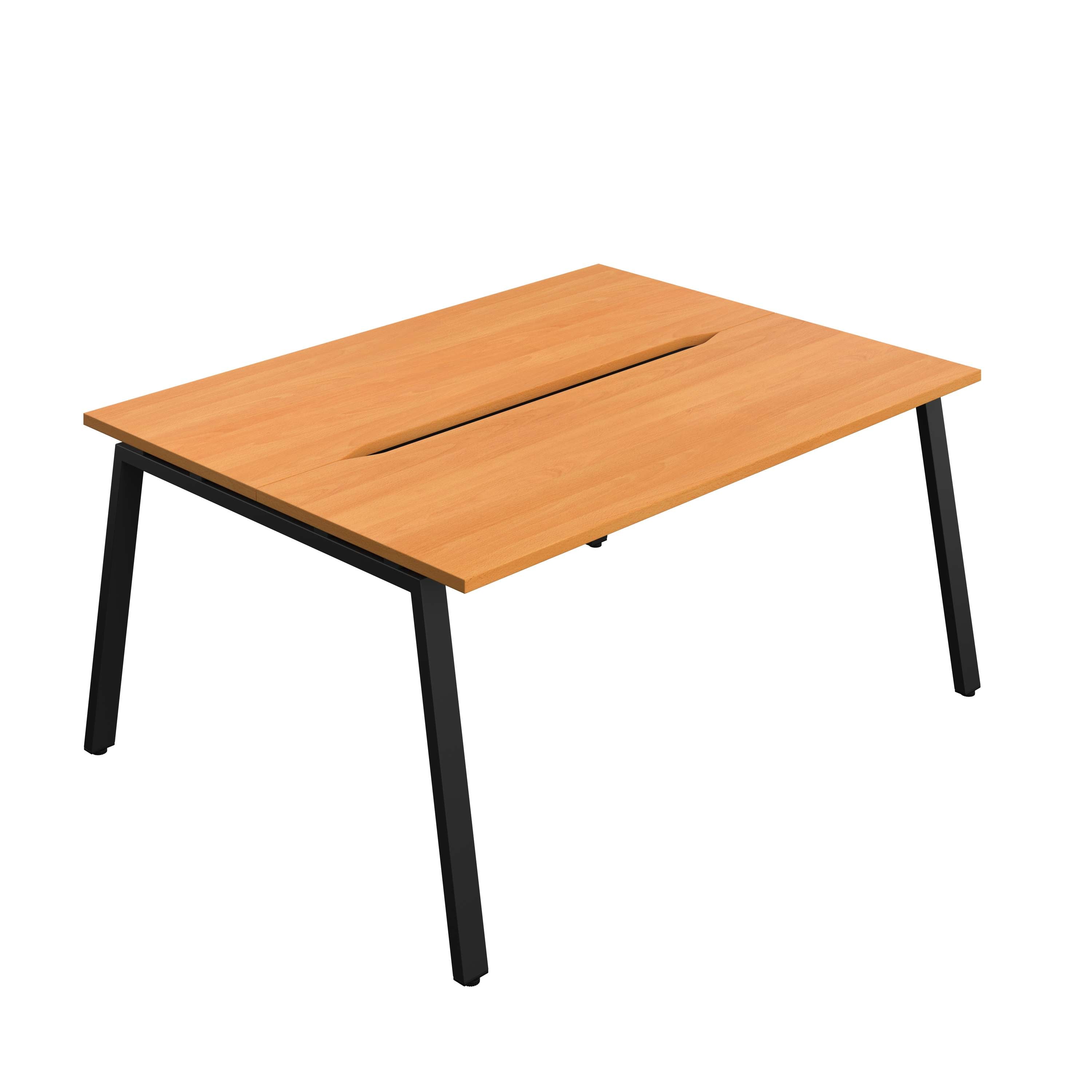 Synergy Bench with Cut Out: 2 Person (FSC) : A-Frame Leg : 1600