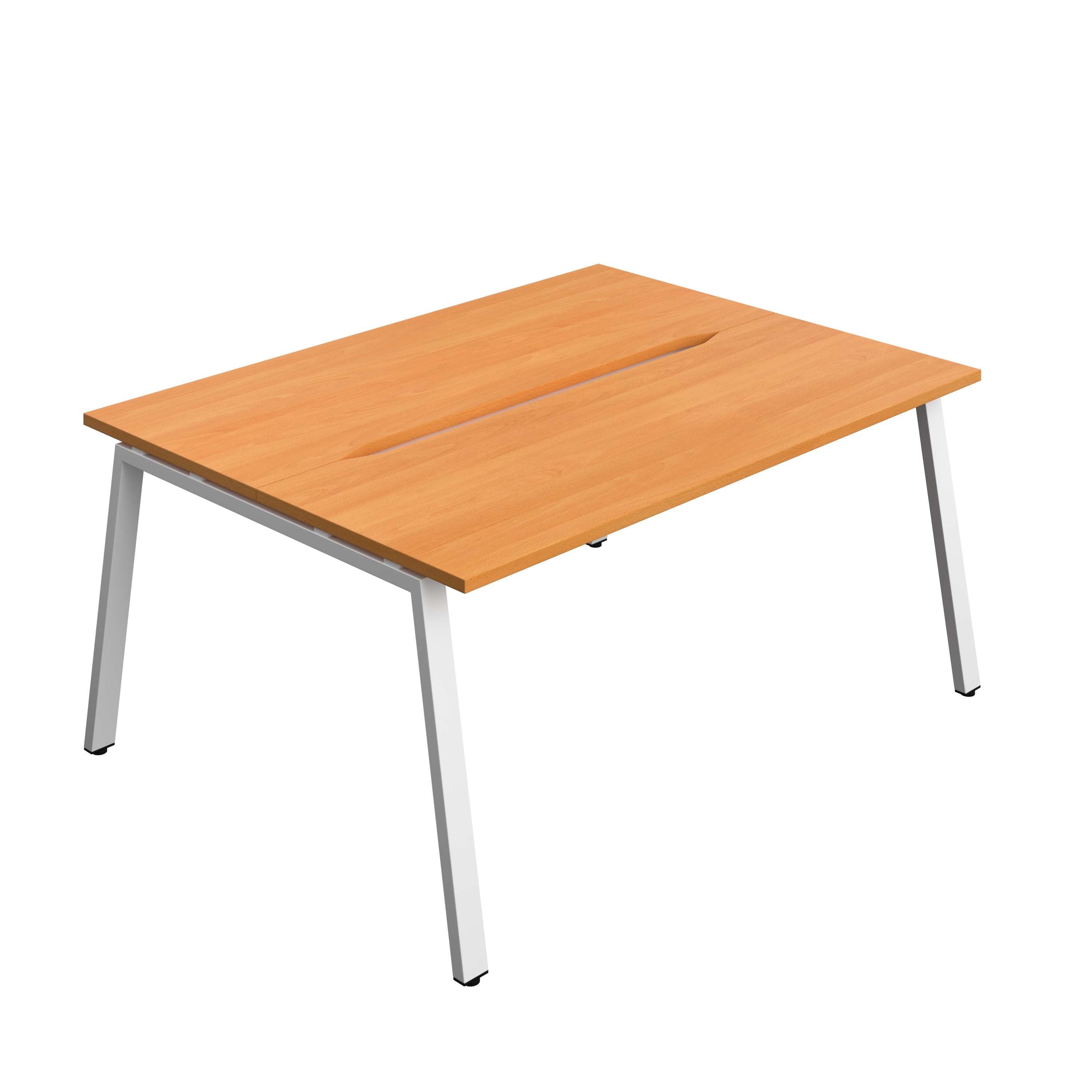 Synergy Bench with Cut Out: 2 Person (FSC) : A-Frame Leg : 1600