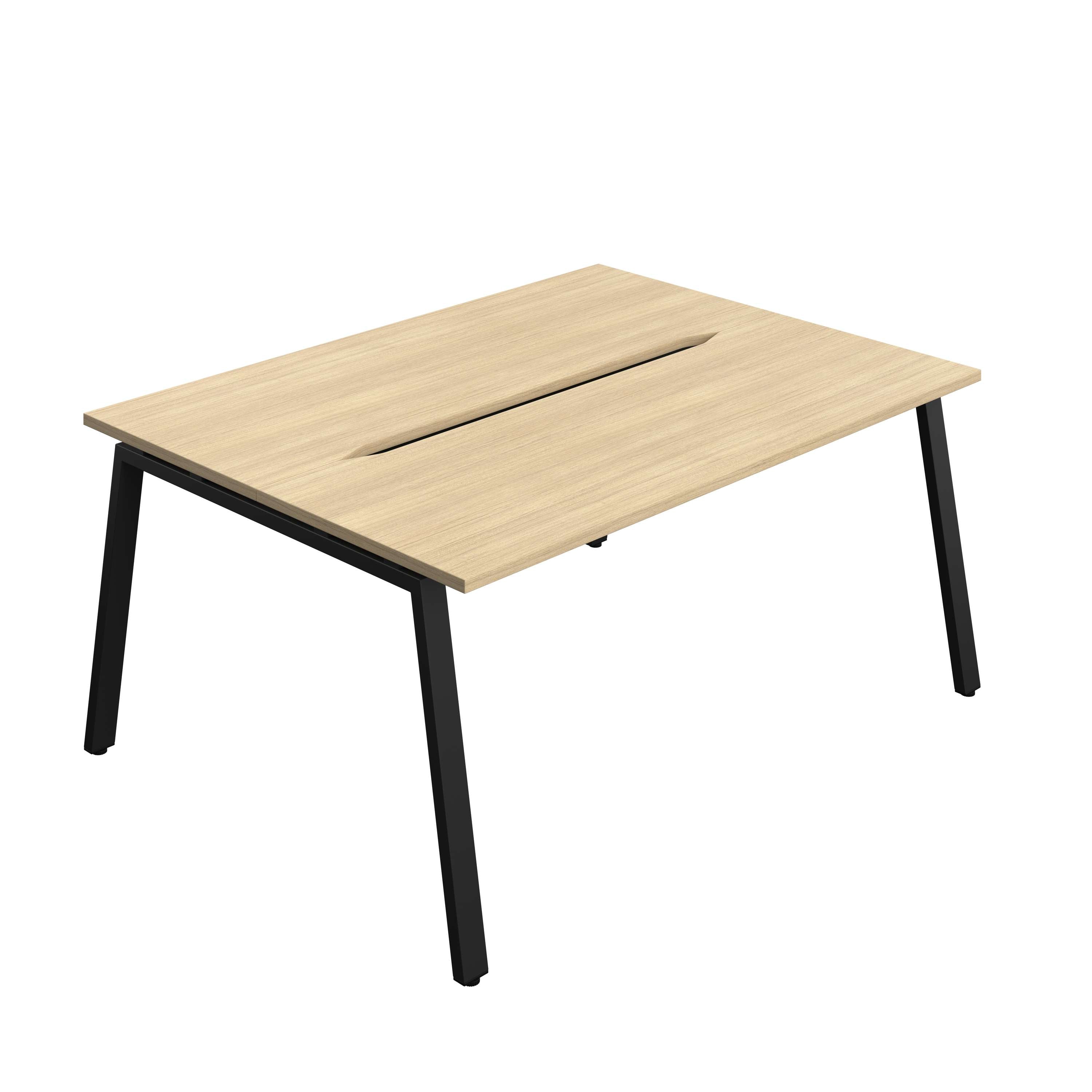 Synergy Bench with Cut Out: 2 Person (FSC) : A-Frame Leg : 1600