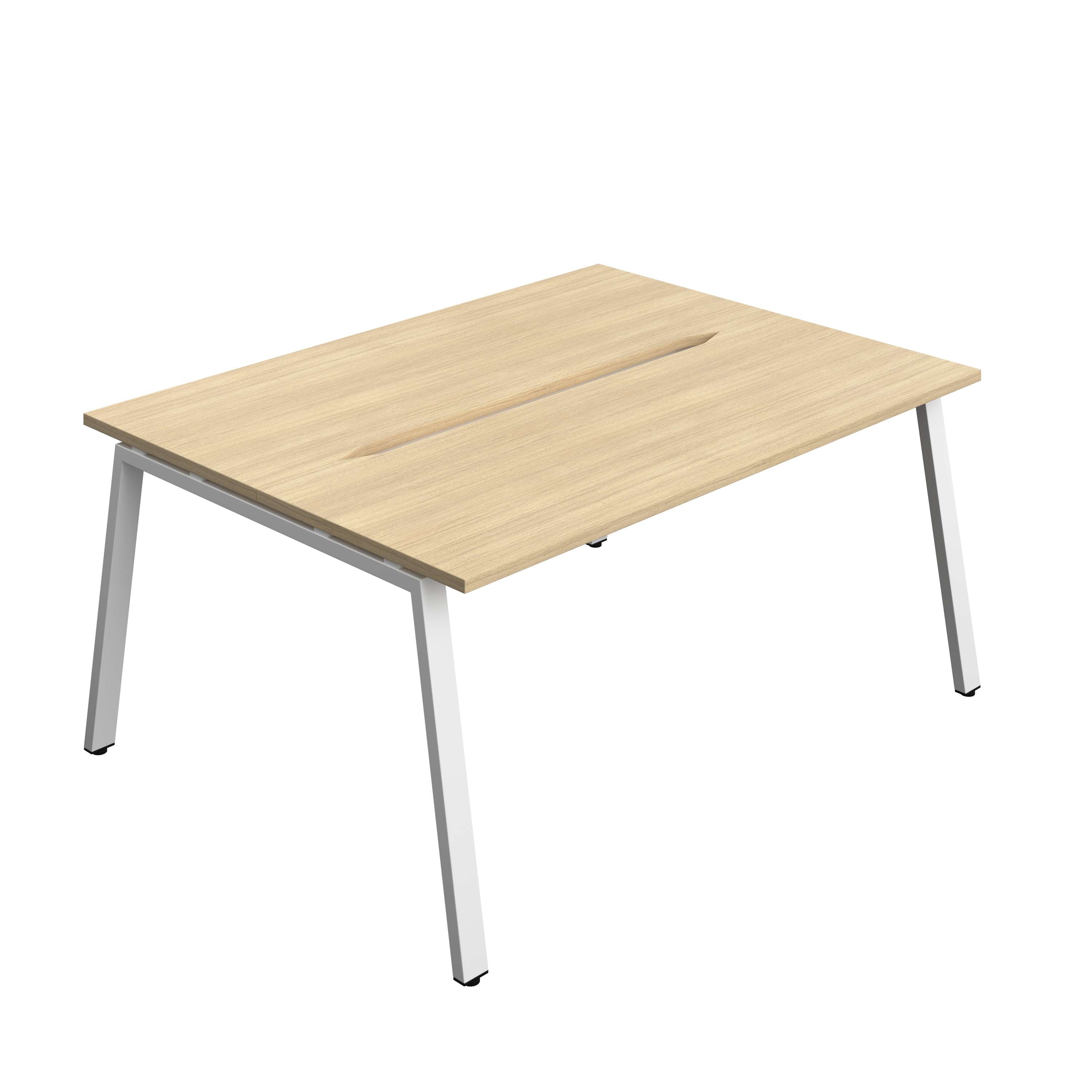 Synergy Bench with Cut Out: 2 Person (FSC) : A-Frame Leg : 1600