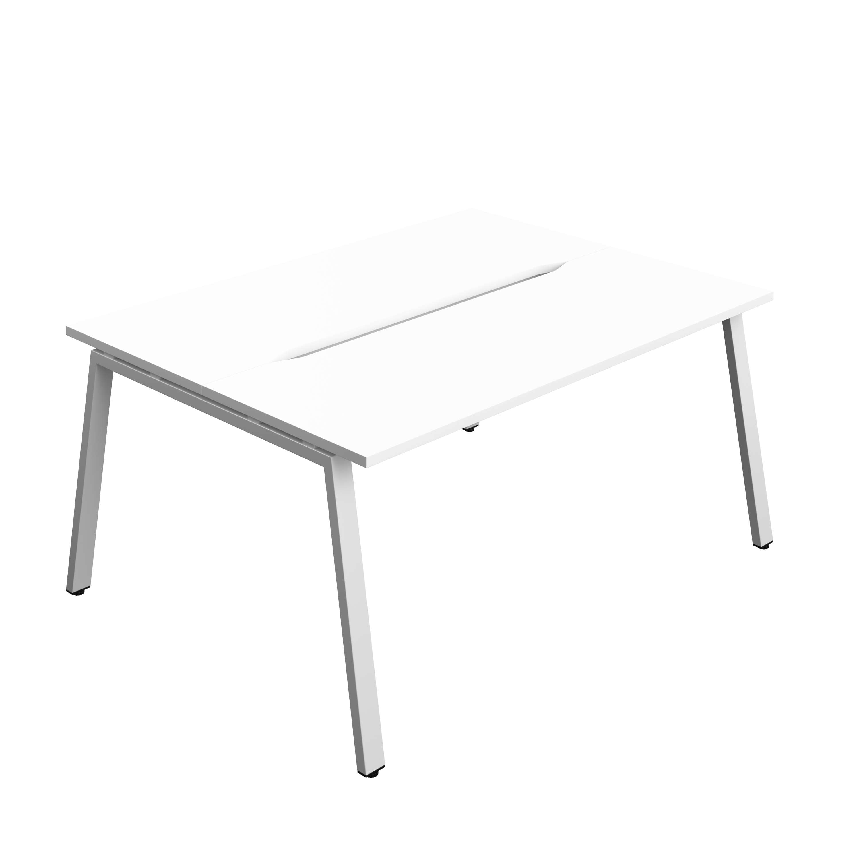 Synergy Bench with Cut Out: 2 Person (FSC) : A-Frame Leg : 1600