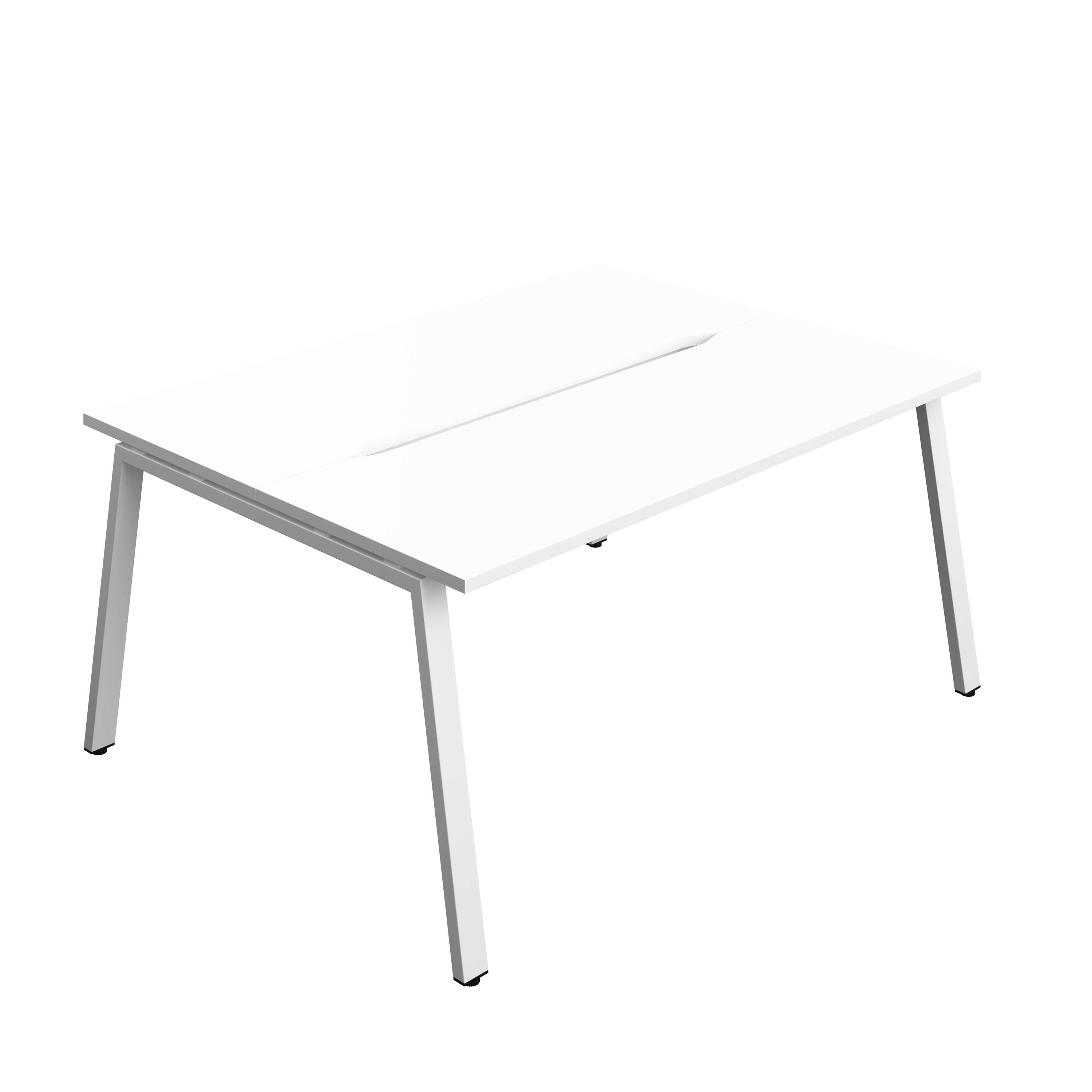 Synergy Bench with Cut Out: 2 Person (FSC) : A-Frame Leg : 1600