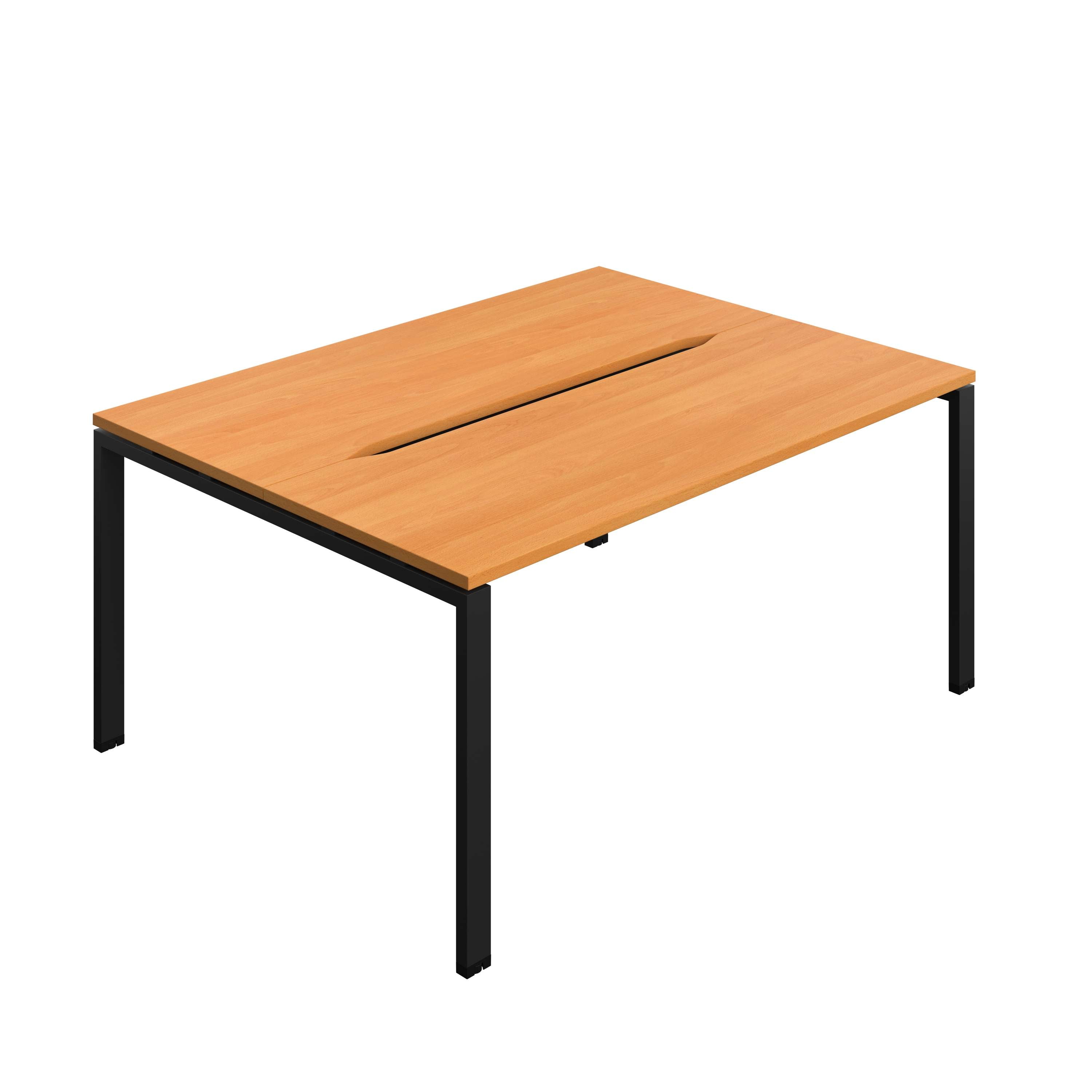 Synergy Bench with Cut Out: 2 Person (FSC) : Goal Post Leg : 1600