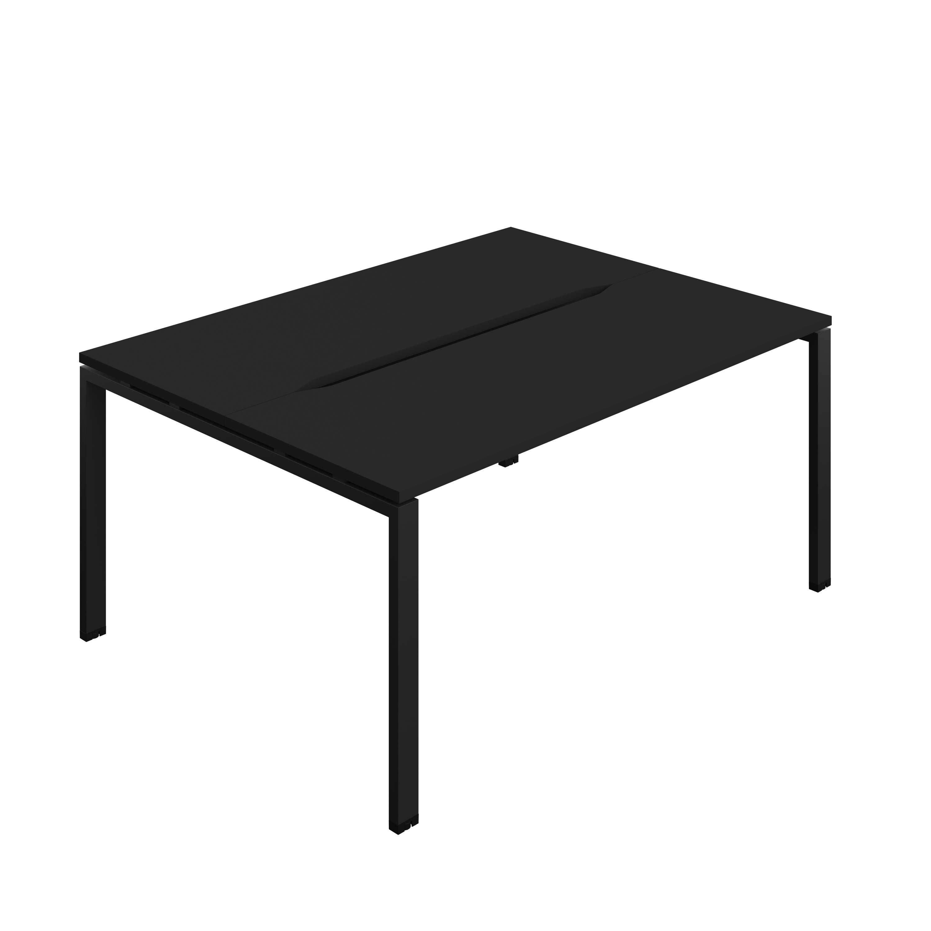 Synergy Bench with Cut Out: 2 Person (FSC) : Goal Post Leg : 1600