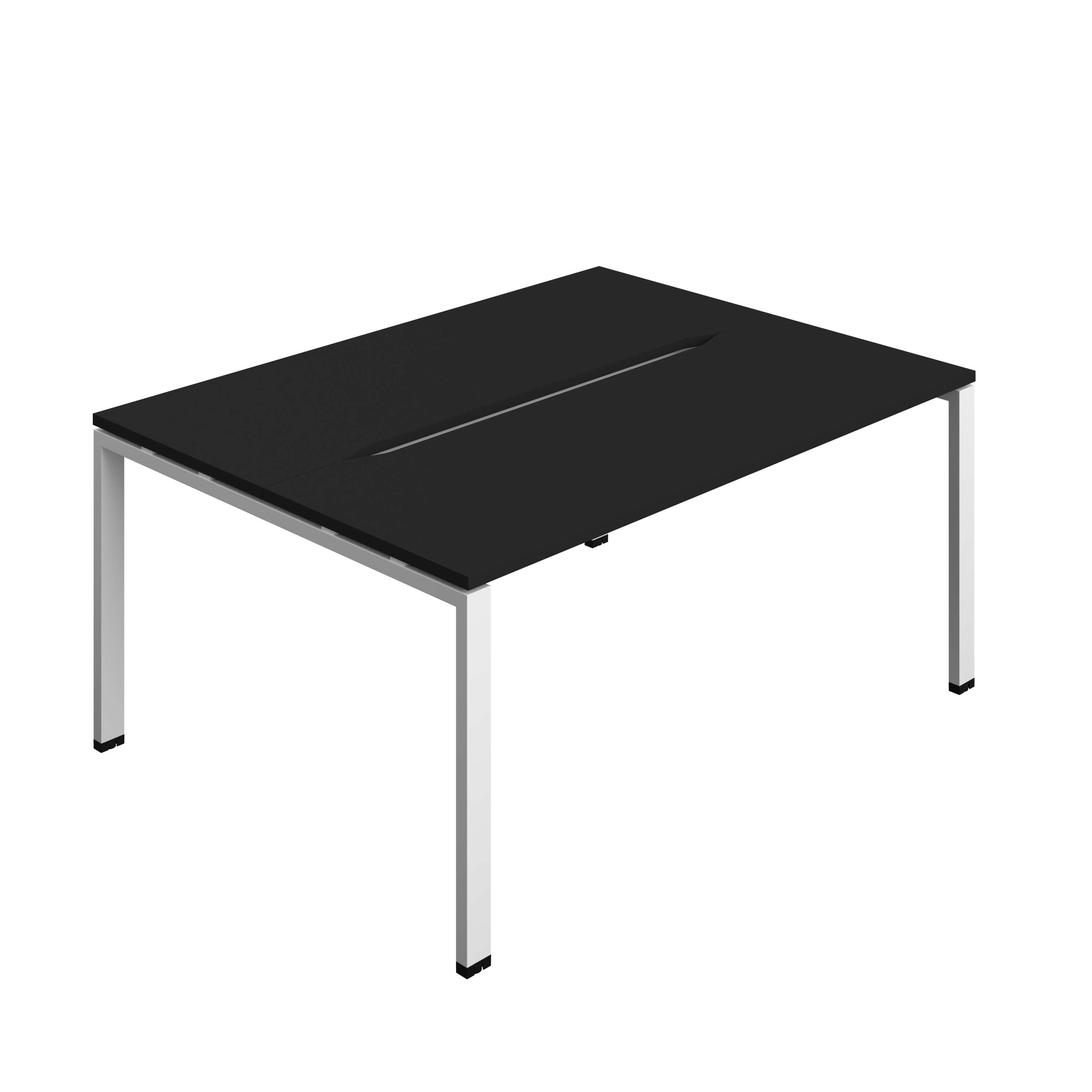 Synergy Bench with Cut Out: 2 Person (FSC) : Goal Post Leg : 1600