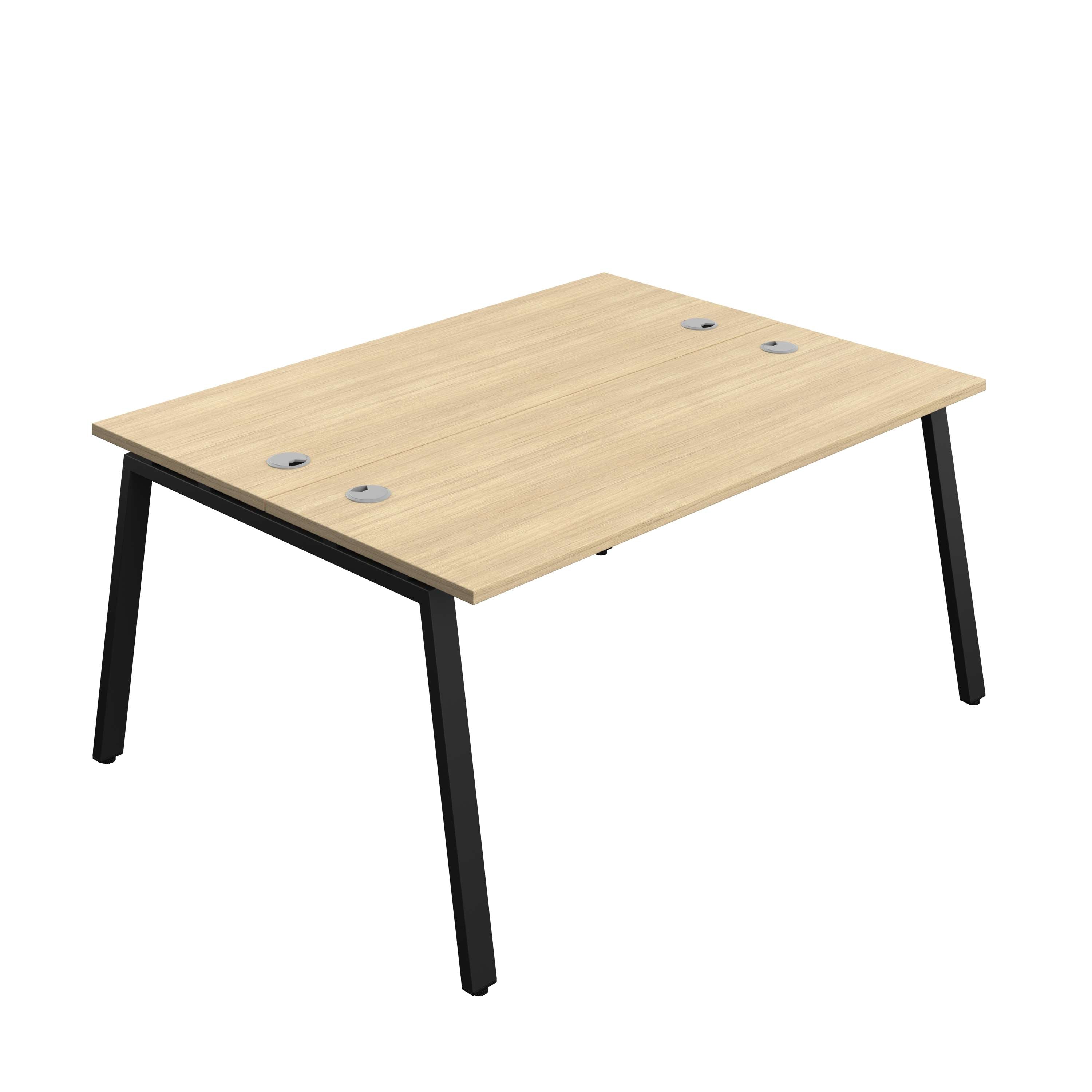 Synergy Bench with Cable Ports: 2 Person (FSC) : A-Frame Leg : 1600