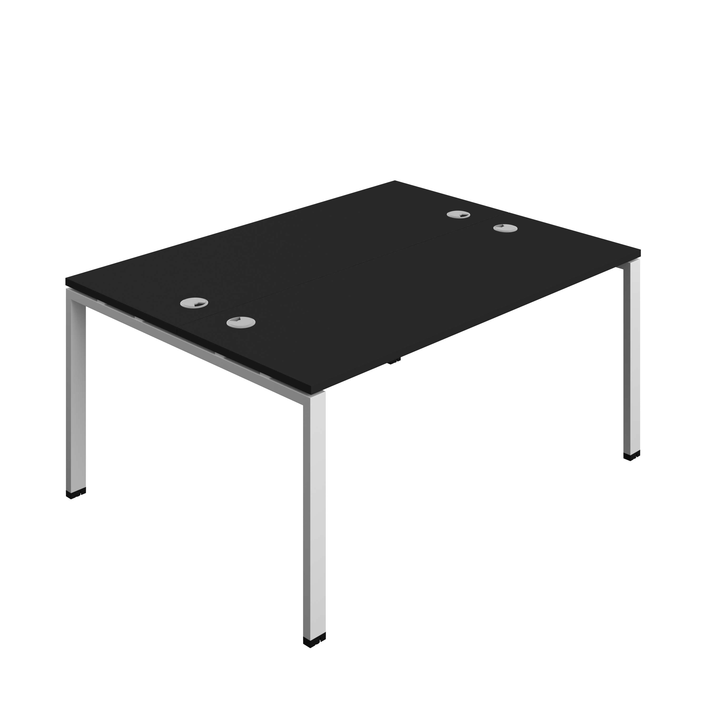 Synergy Bench with Cable Ports: 2 Person (FSC) : Goal Post Leg : 1600