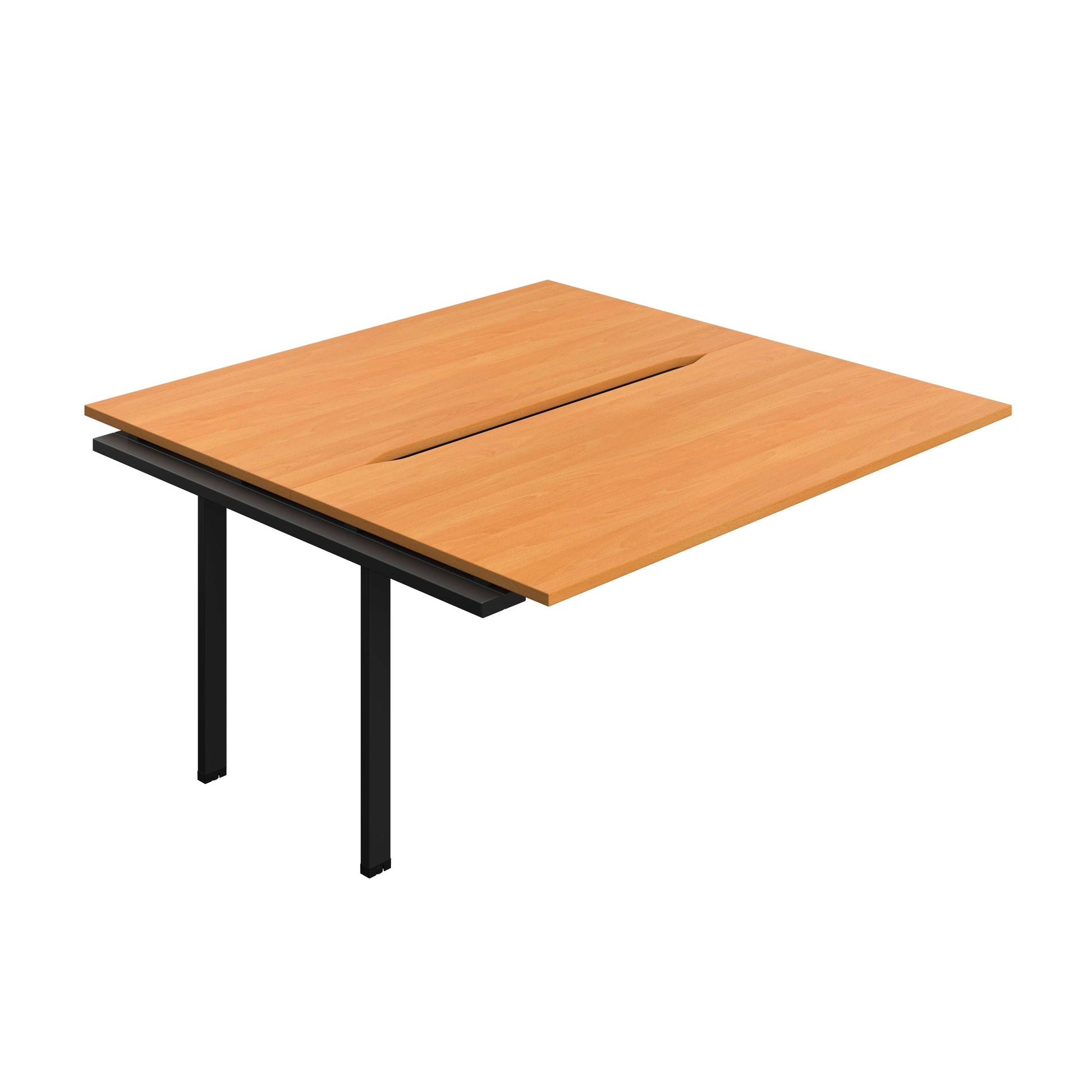 Synergy Bench Extension with Cut Out: 2 Person (FSC) : 1600 | 800 | Unlimited/Black