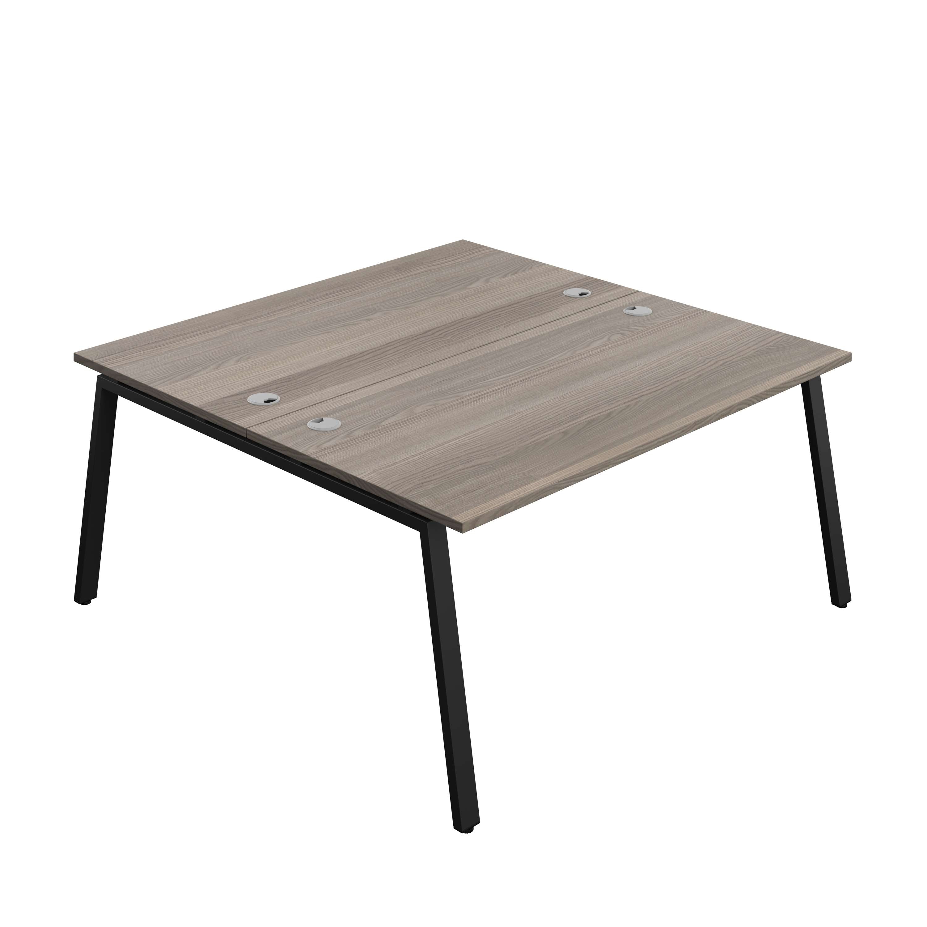 Synergy Bench with Cable Ports: 2 Person (FSC) : A-Frame Leg : 1600