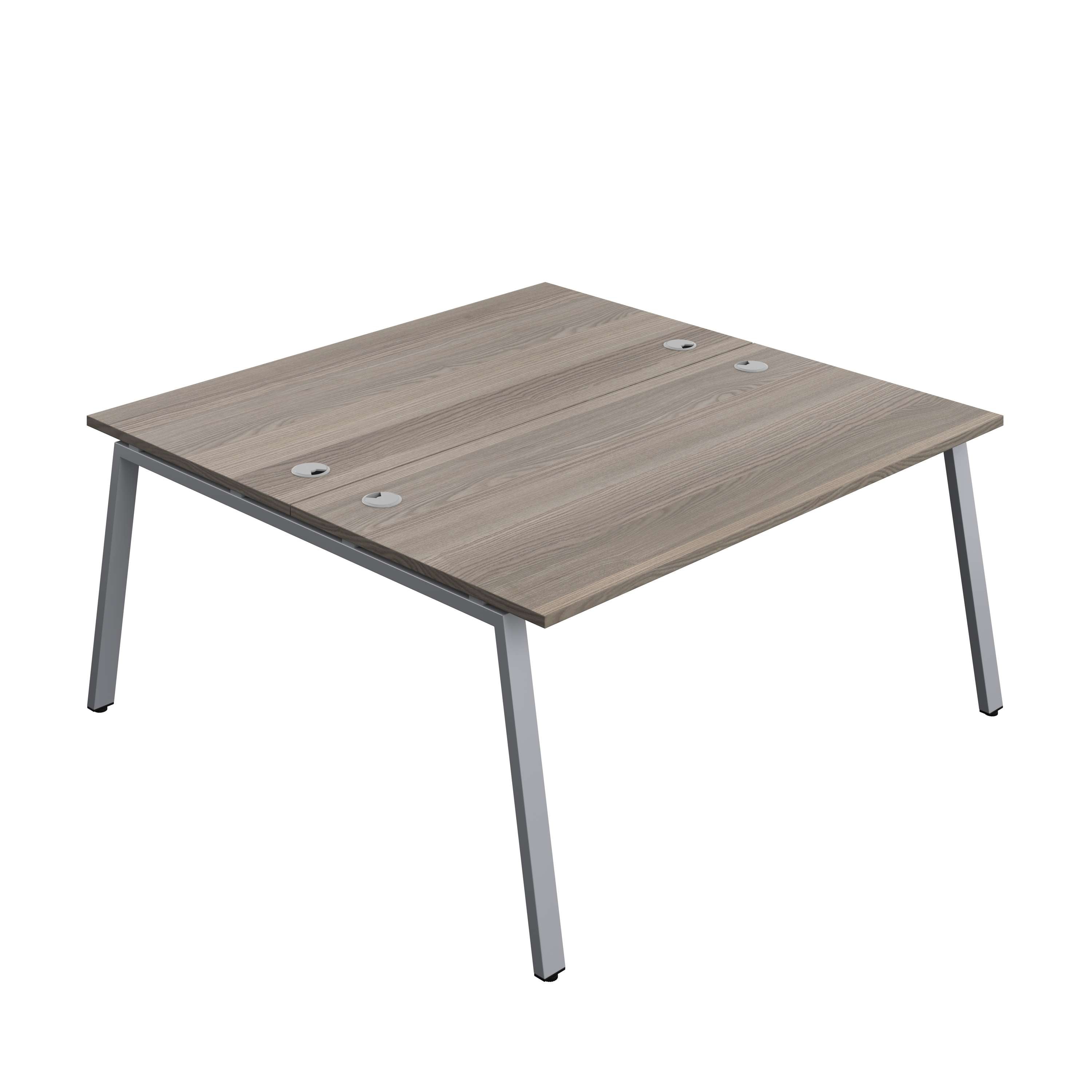 Synergy Bench with Cable Ports: 2 Person (FSC) : A-Frame Leg : 1600