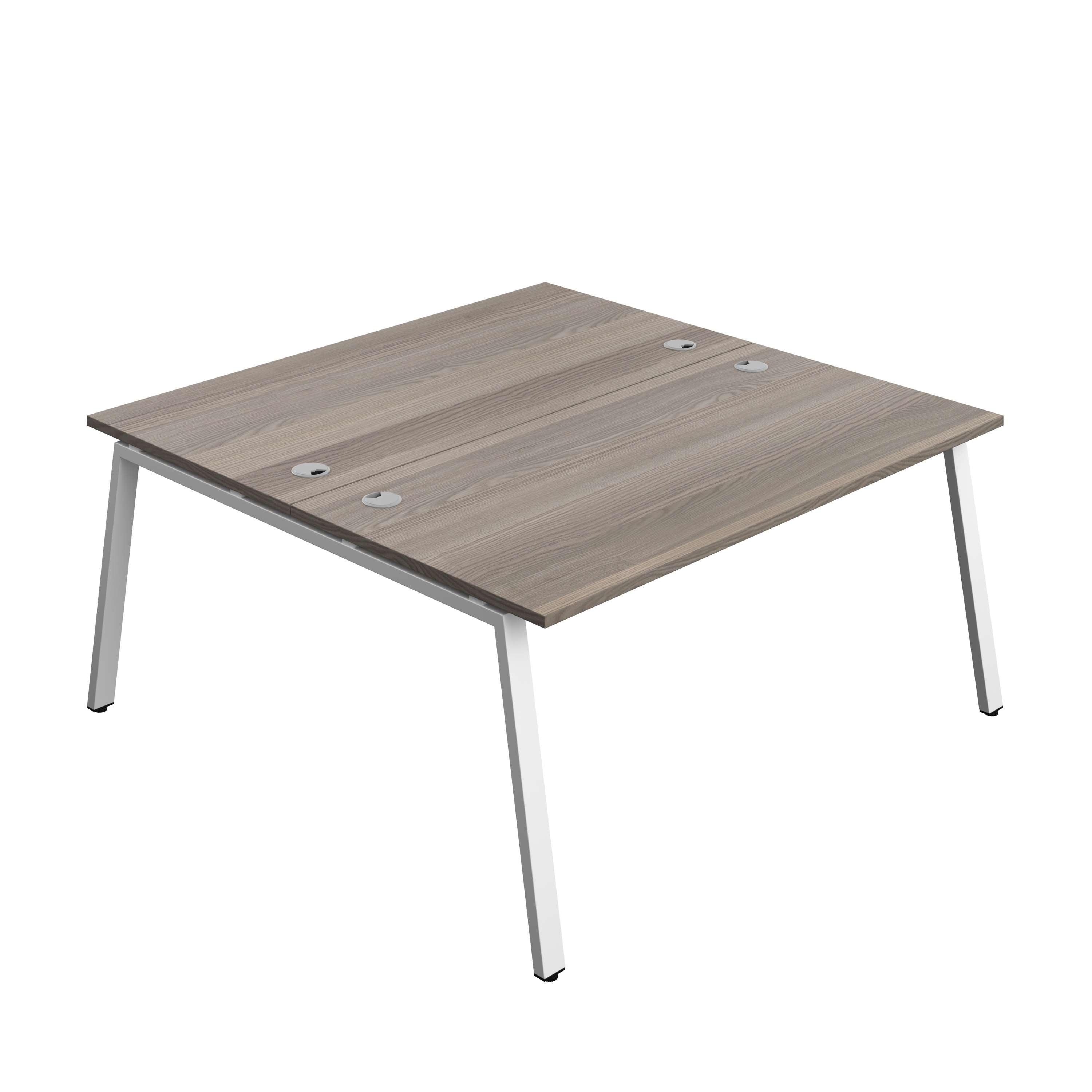 Synergy Bench with Cable Ports: 2 Person (FSC) : A-Frame Leg : 1600