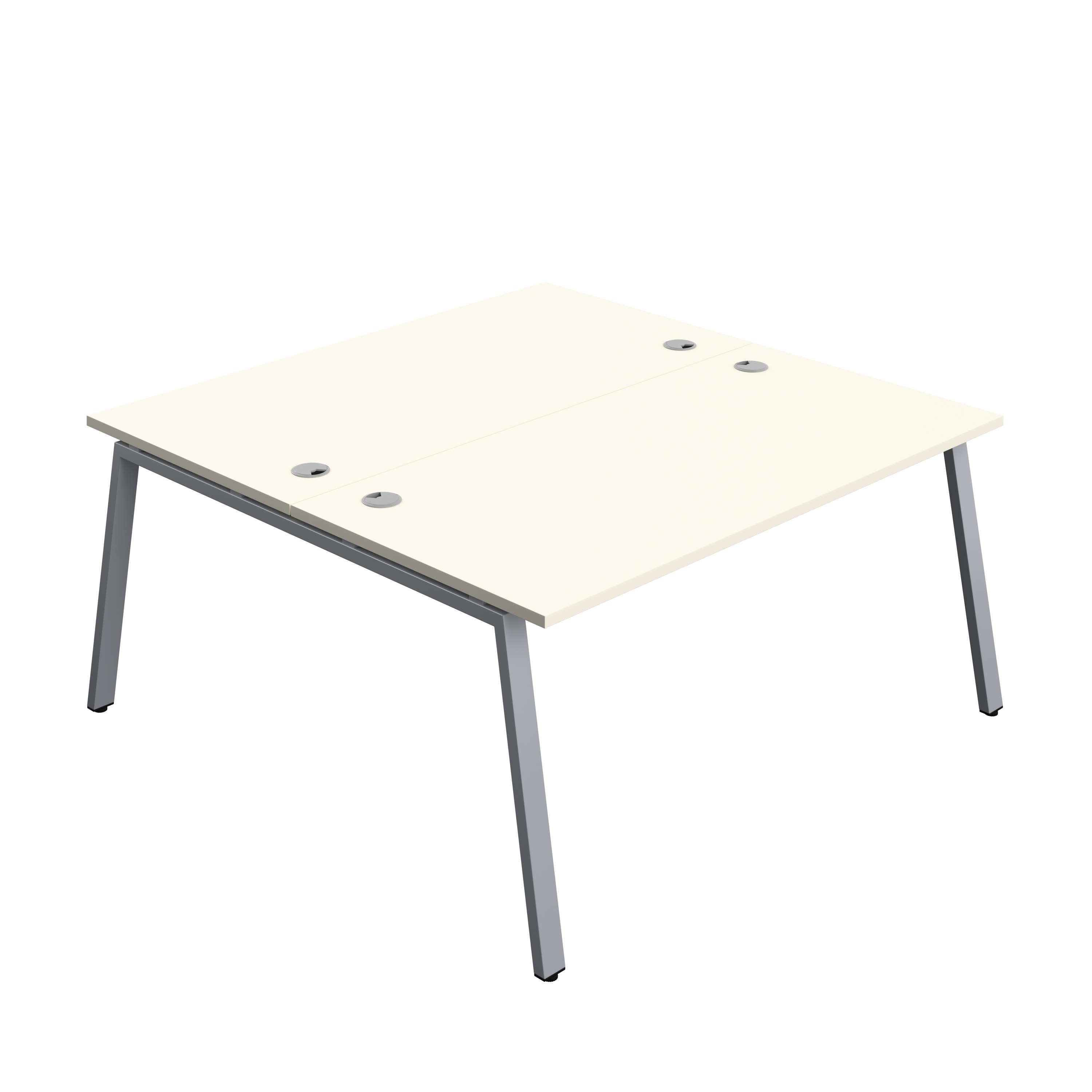 Synergy Bench with Cable Ports: 2 Person (FSC) : A-Frame Leg : 1600