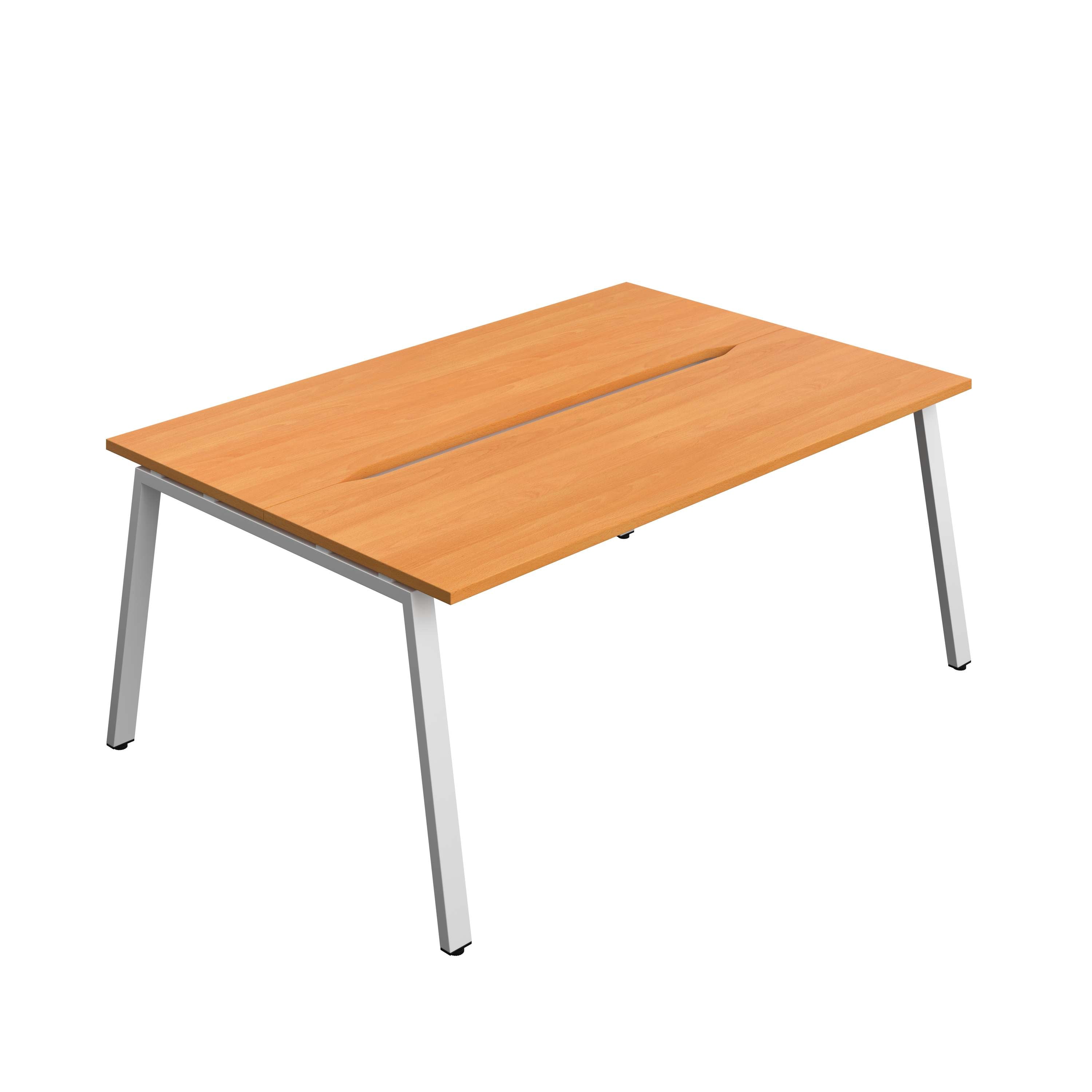 Synergy Bench with Cut Out: 2 Person (FSC) : A-Frame Leg : 1800